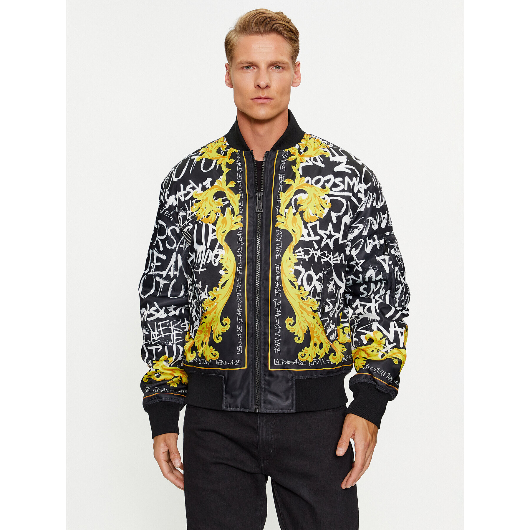 Versace Jeans Couture Geacă bomber 75GASD01 Colorat Regular Fit - Pled.ro