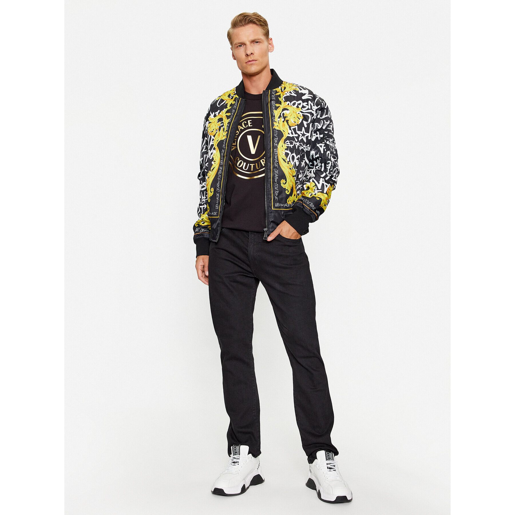 Versace Jeans Couture Geacă bomber 75GASD01 Colorat Regular Fit - Pled.ro