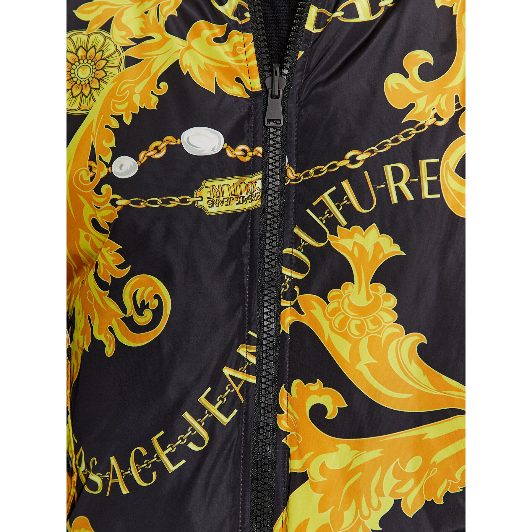 Versace Jeans Couture Geacă bomber 75GASD04 Negru Regular Fit - Pled.ro