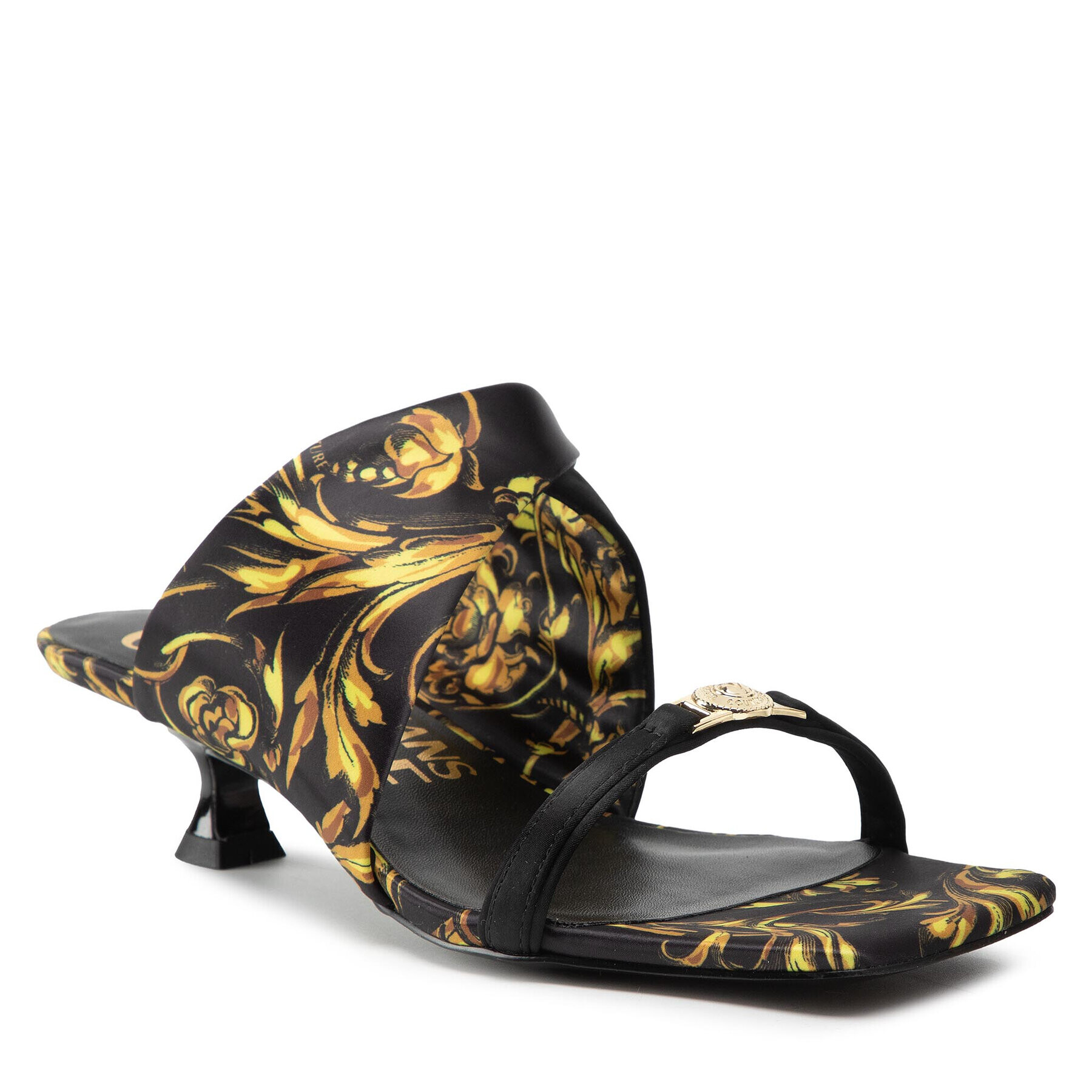 Versace Jeans Couture Șlapi 72VA3S42 Negru - Pled.ro