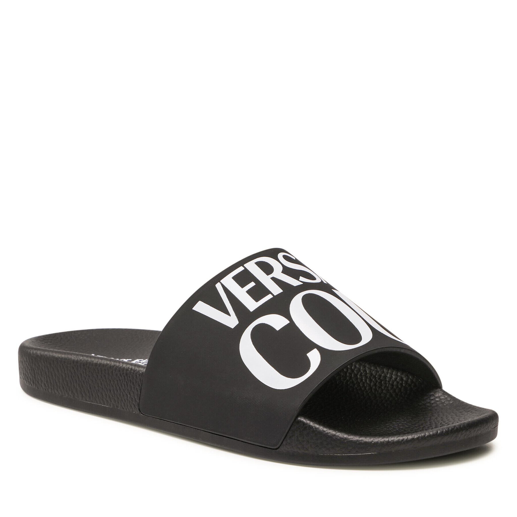 Versace Jeans Couture Șlapi 72YA3SQ6 Negru - Pled.ro