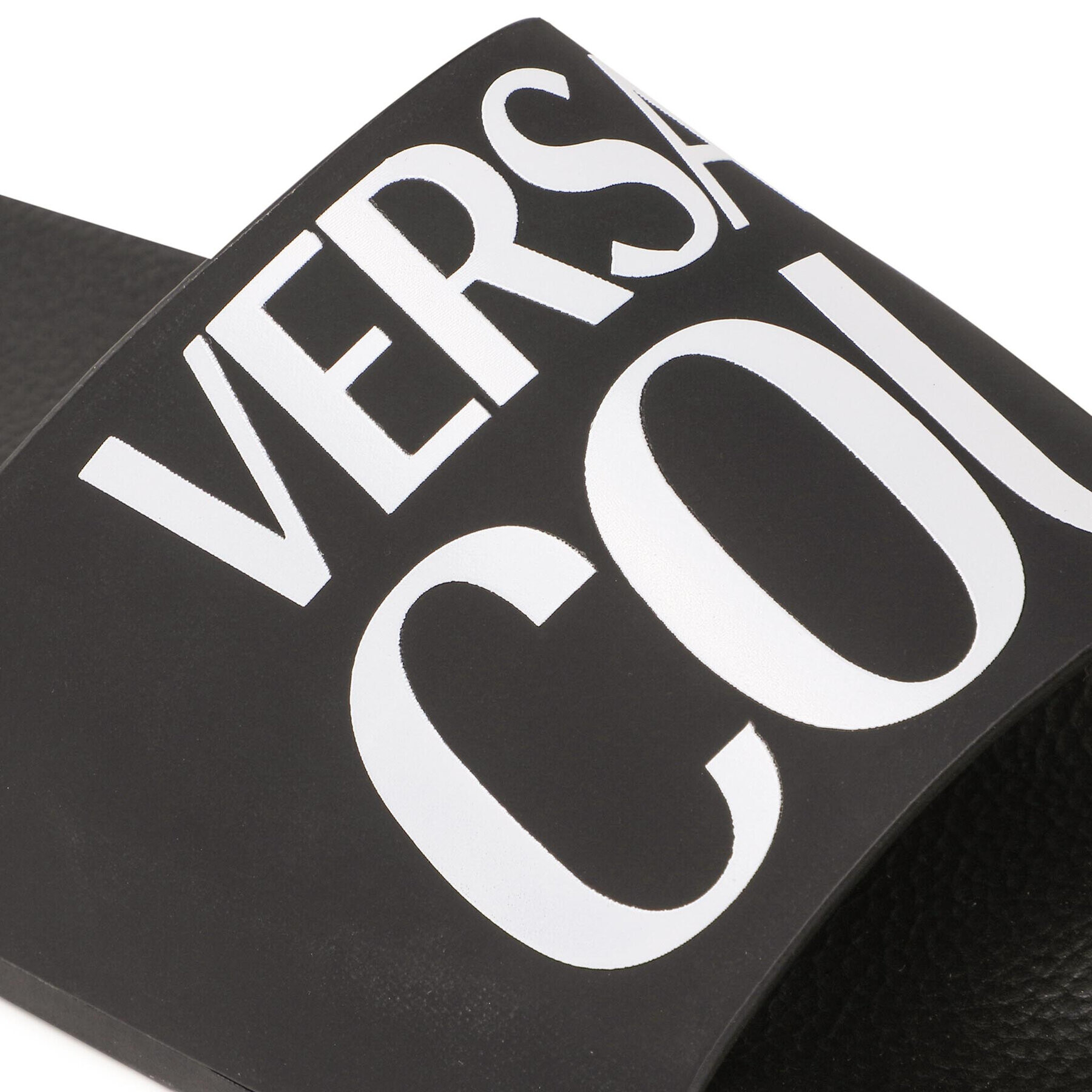 Versace Jeans Couture Șlapi 72YA3SQ6 Negru - Pled.ro