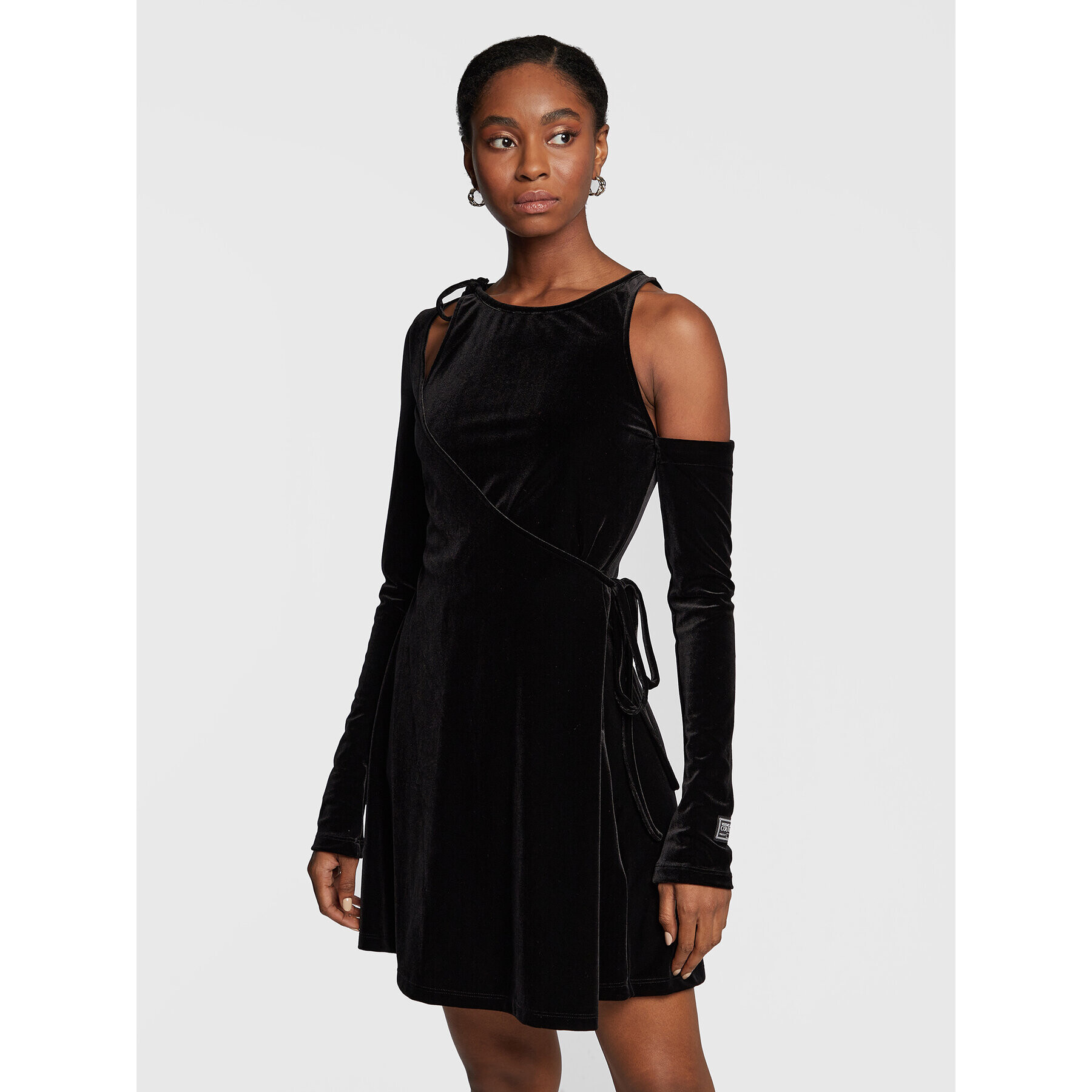 Versace Jeans Couture Rochie cocktail 73HAO911 Negru Regular Fit - Pled.ro