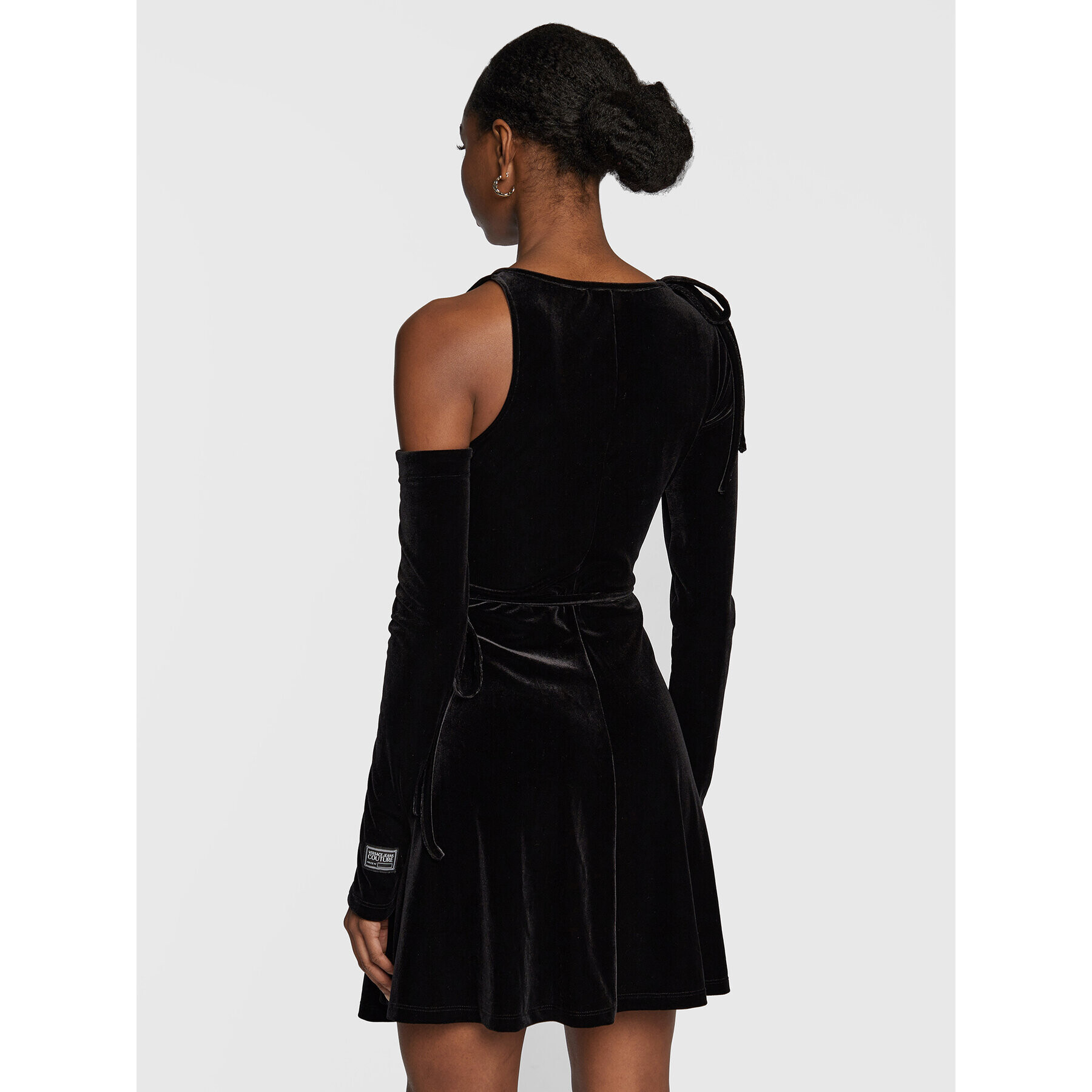 Versace Jeans Couture Rochie cocktail 73HAO911 Negru Regular Fit - Pled.ro