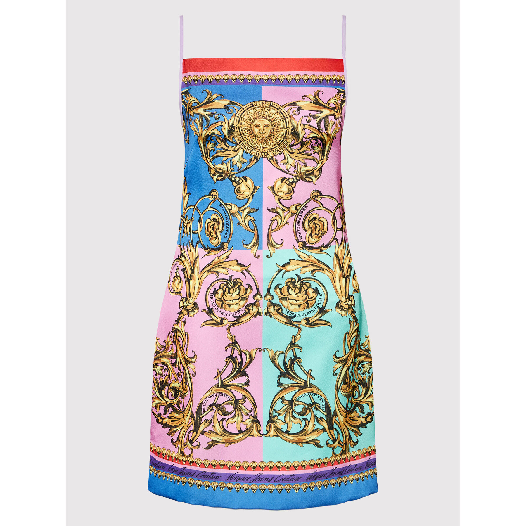 Versace Jeans Couture Rochie de zi Garland Sun 72HAO936 Colorat Regular Fit - Pled.ro