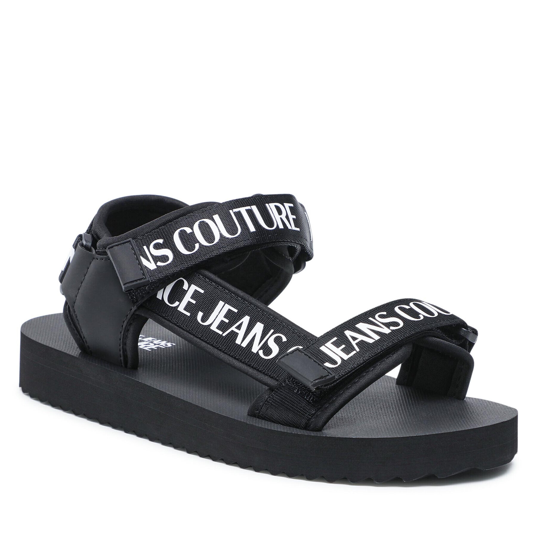 Versace Jeans Couture Sandale 72YA3SY1 Negru - Pled.ro