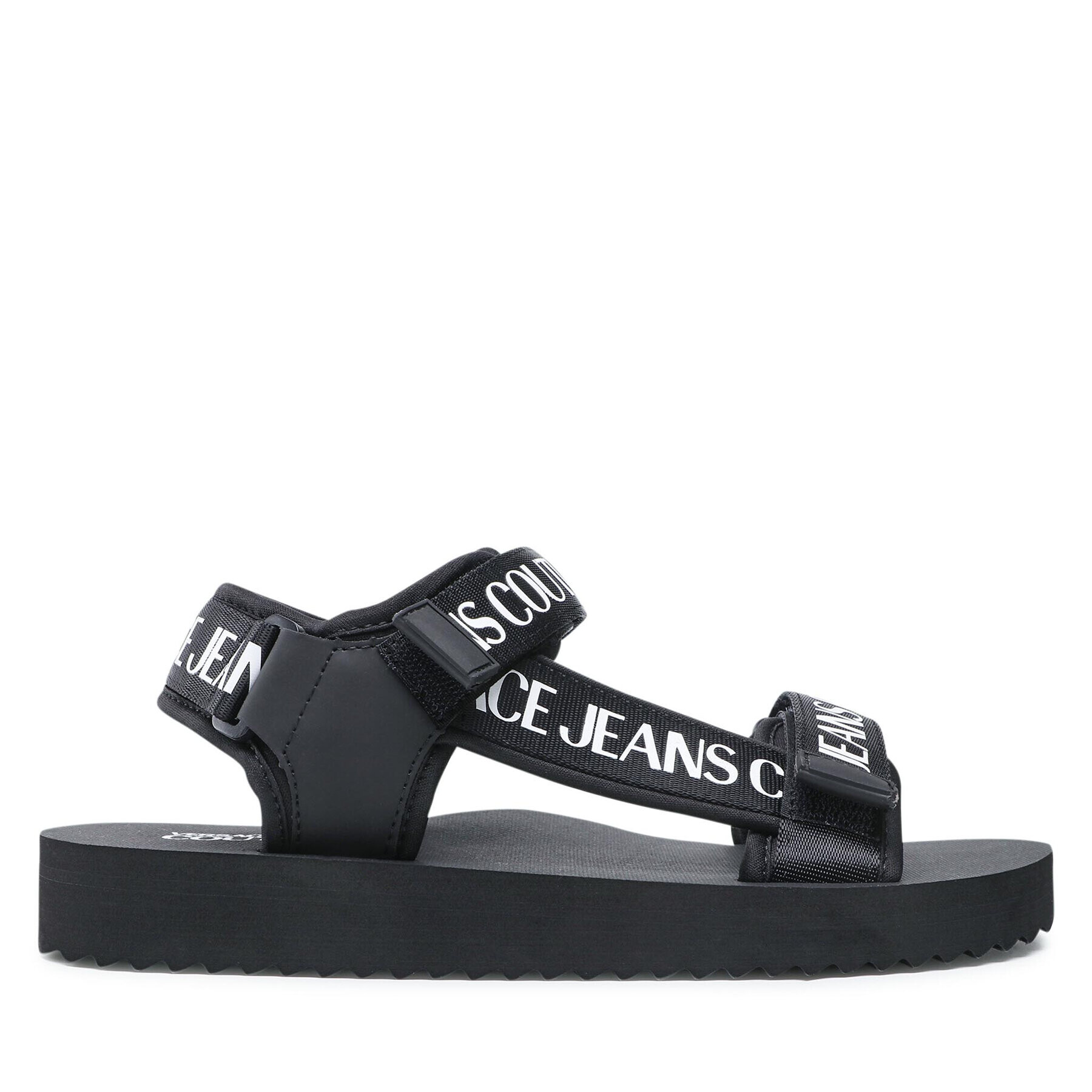 Versace Jeans Couture Sandale 72YA3SY1 Negru - Pled.ro