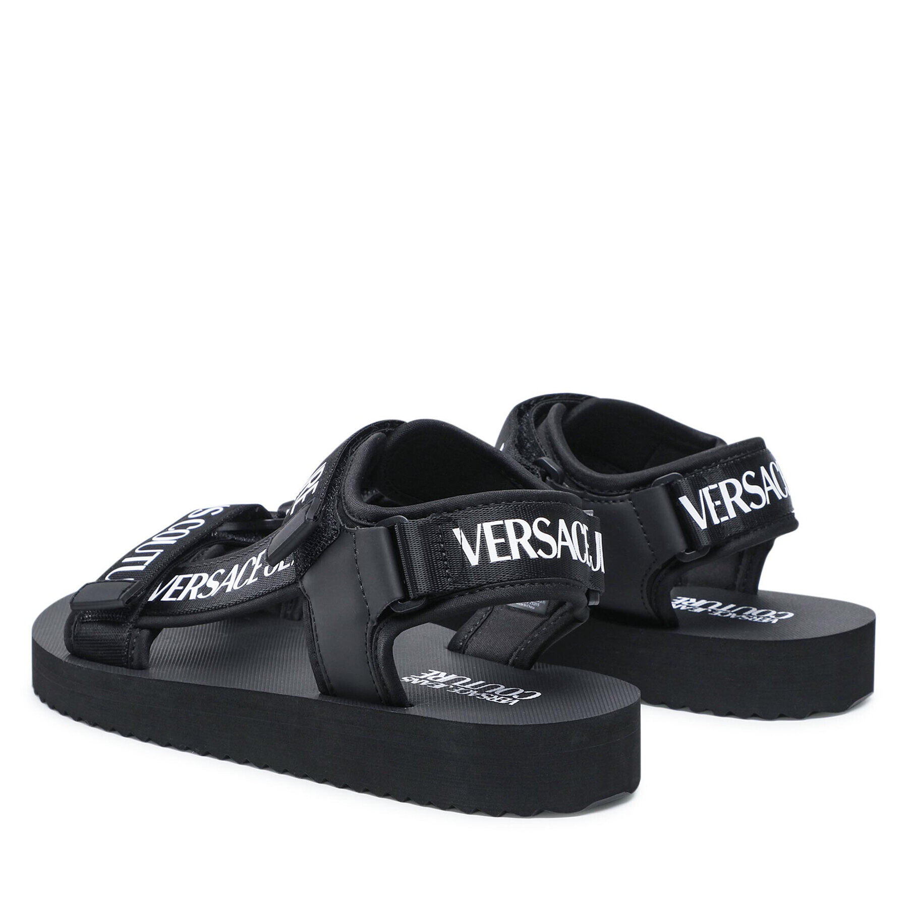 Versace Jeans Couture Sandale 72YA3SY1 Negru - Pled.ro