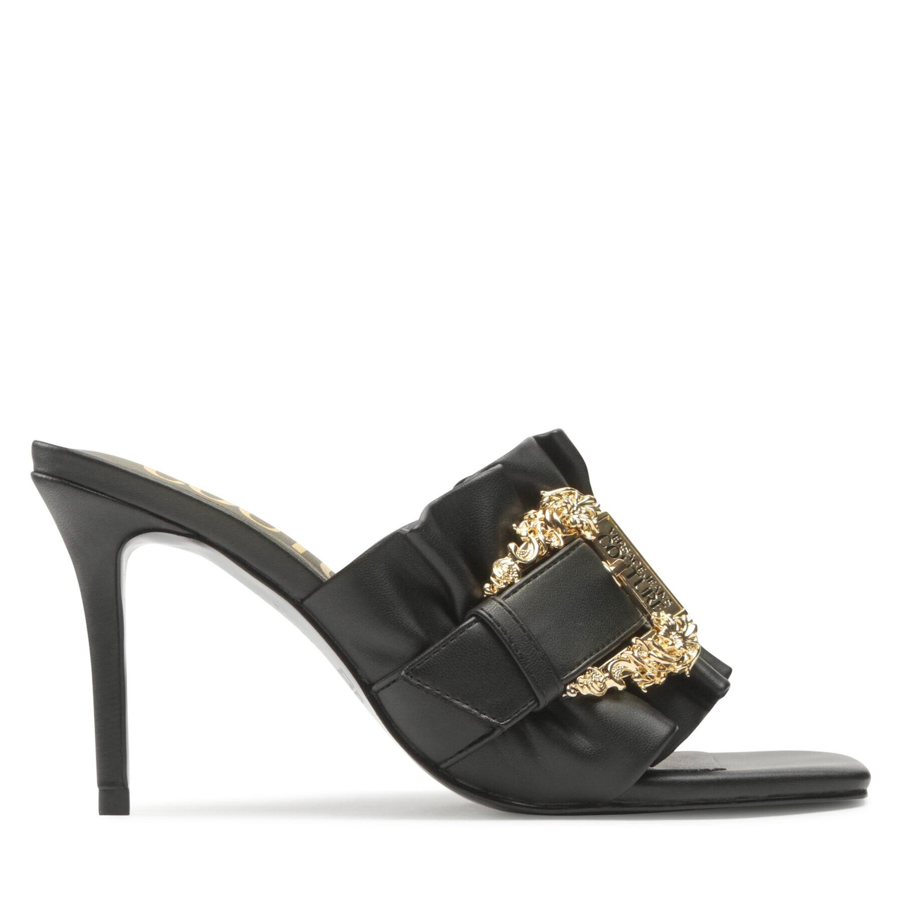 Versace Jeans Couture Șlapi 74VA3S70 Negru - Pled.ro