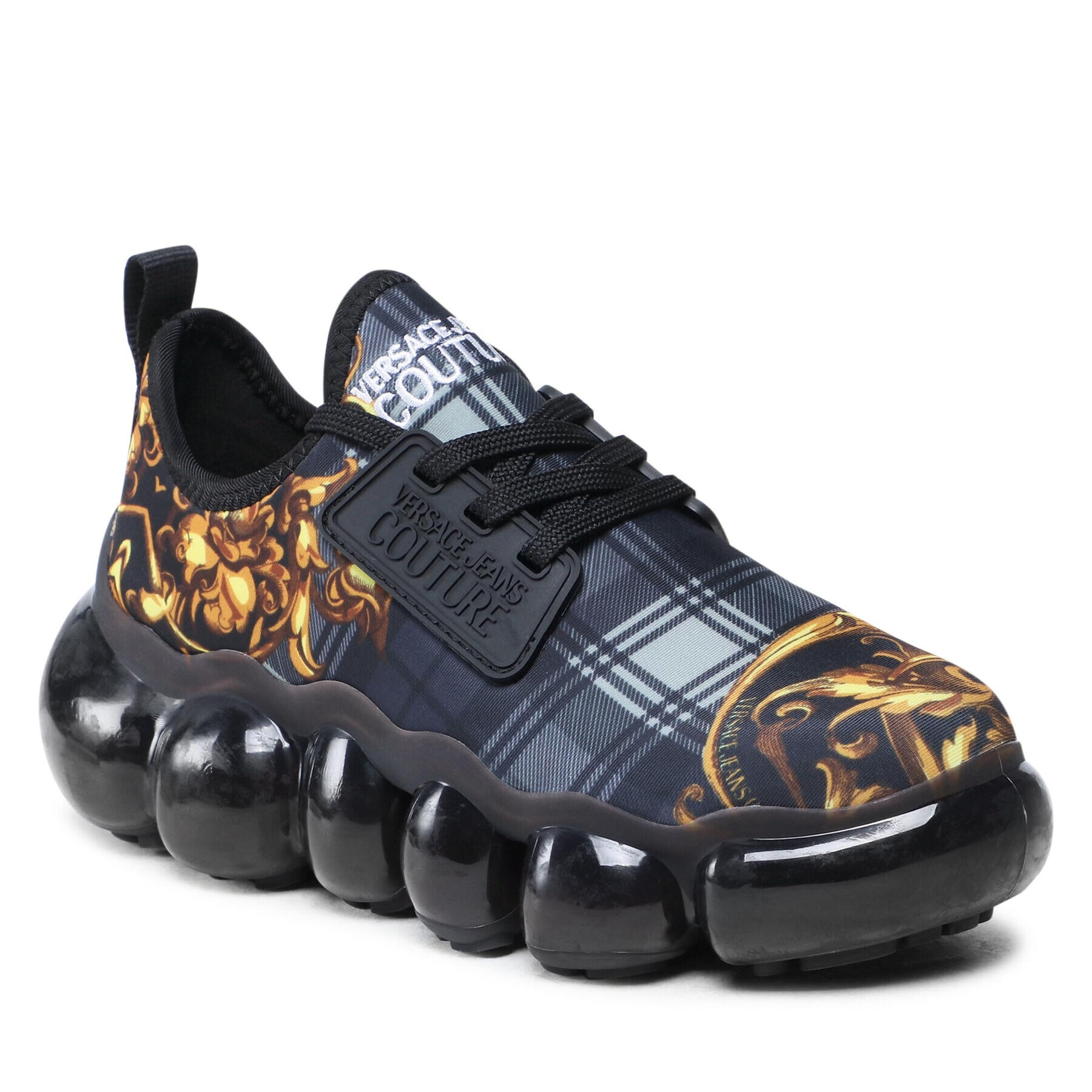 Versace Jeans Couture Sneakers 71VA3SN1 Negru - Pled.ro