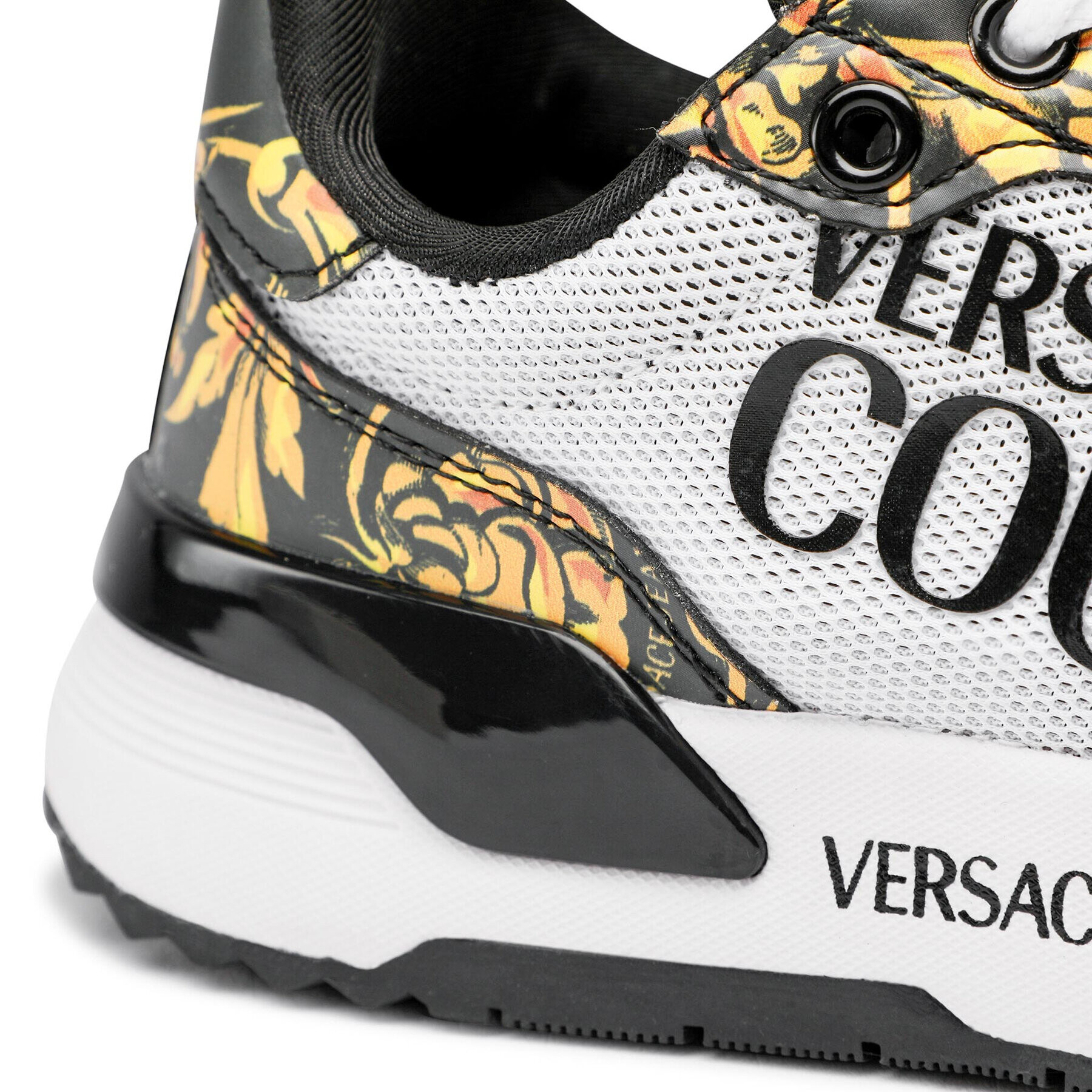 Versace Jeans Couture Sneakers 72VA3SA3 Alb - Pled.ro