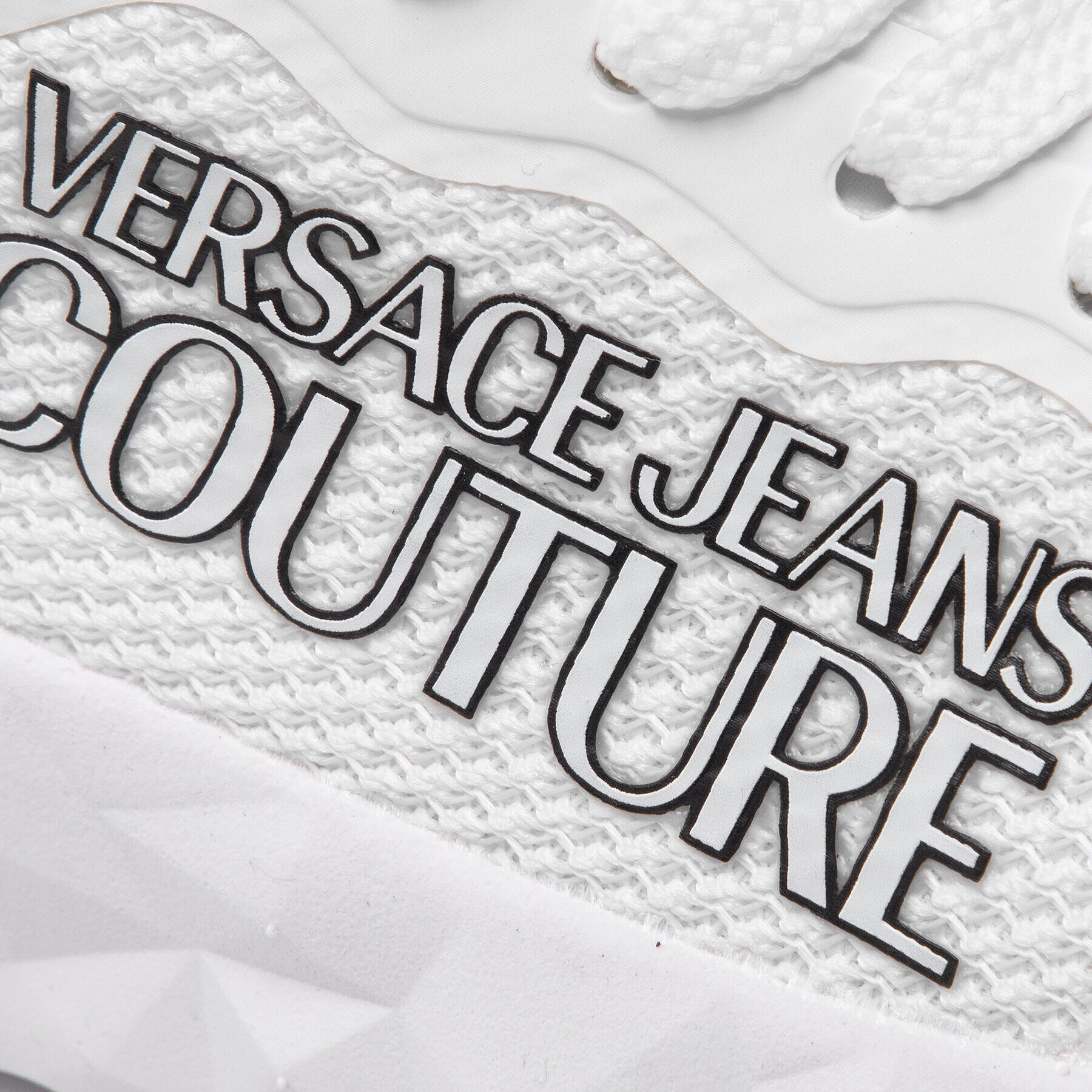 Versace Jeans Couture Sneakers 72VA3SB1 Alb - Pled.ro