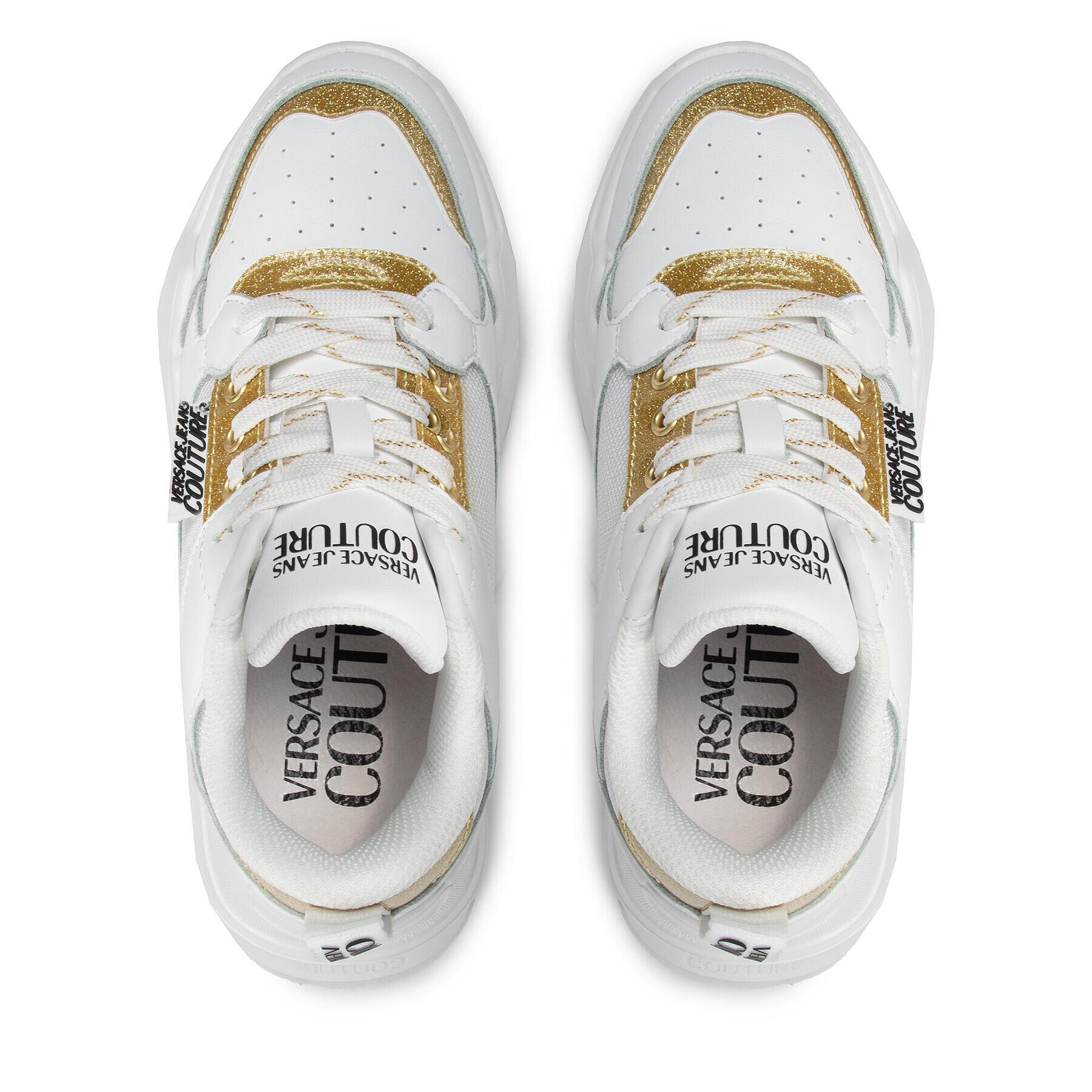 Versace Jeans Couture Sneakers 72VA3SC2 Alb - Pled.ro