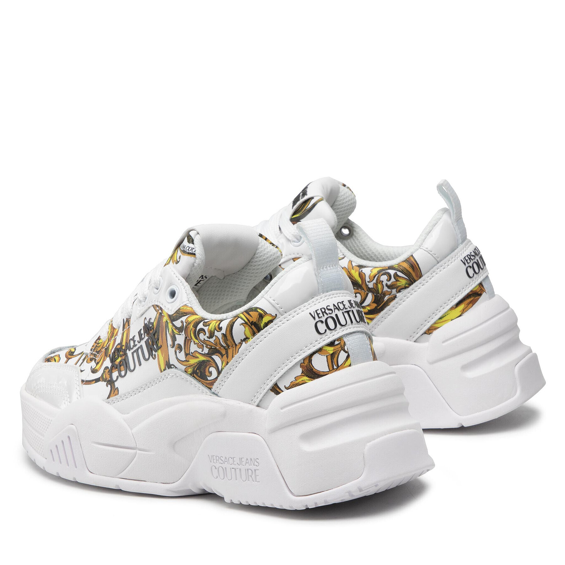 Versace Jeans Couture Sneakers 72VA3SF4 Alb - Pled.ro