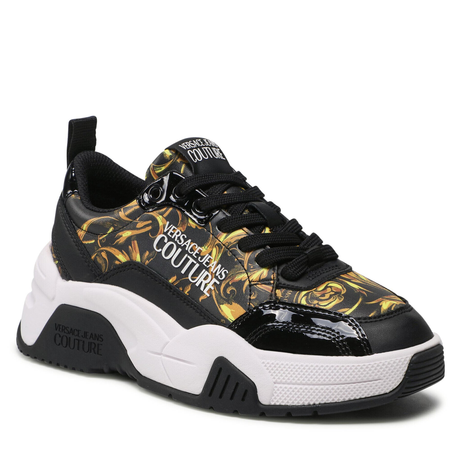 Versace Jeans Couture Sneakers 72VA3SF4 ZP091 Negru - Pled.ro