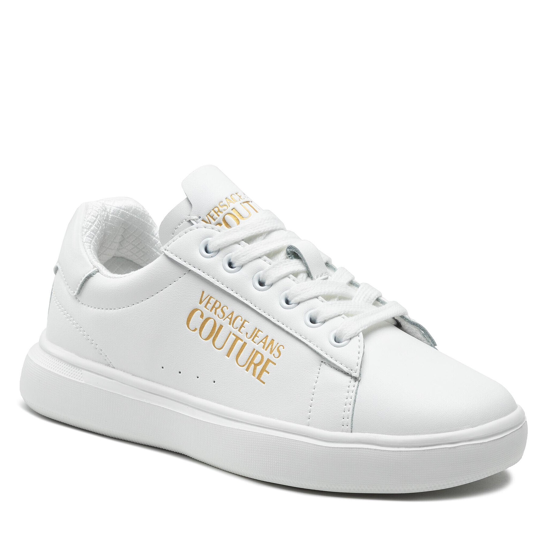 Versace Jeans Couture Sneakers 72VA3SG7 Alb - Pled.ro