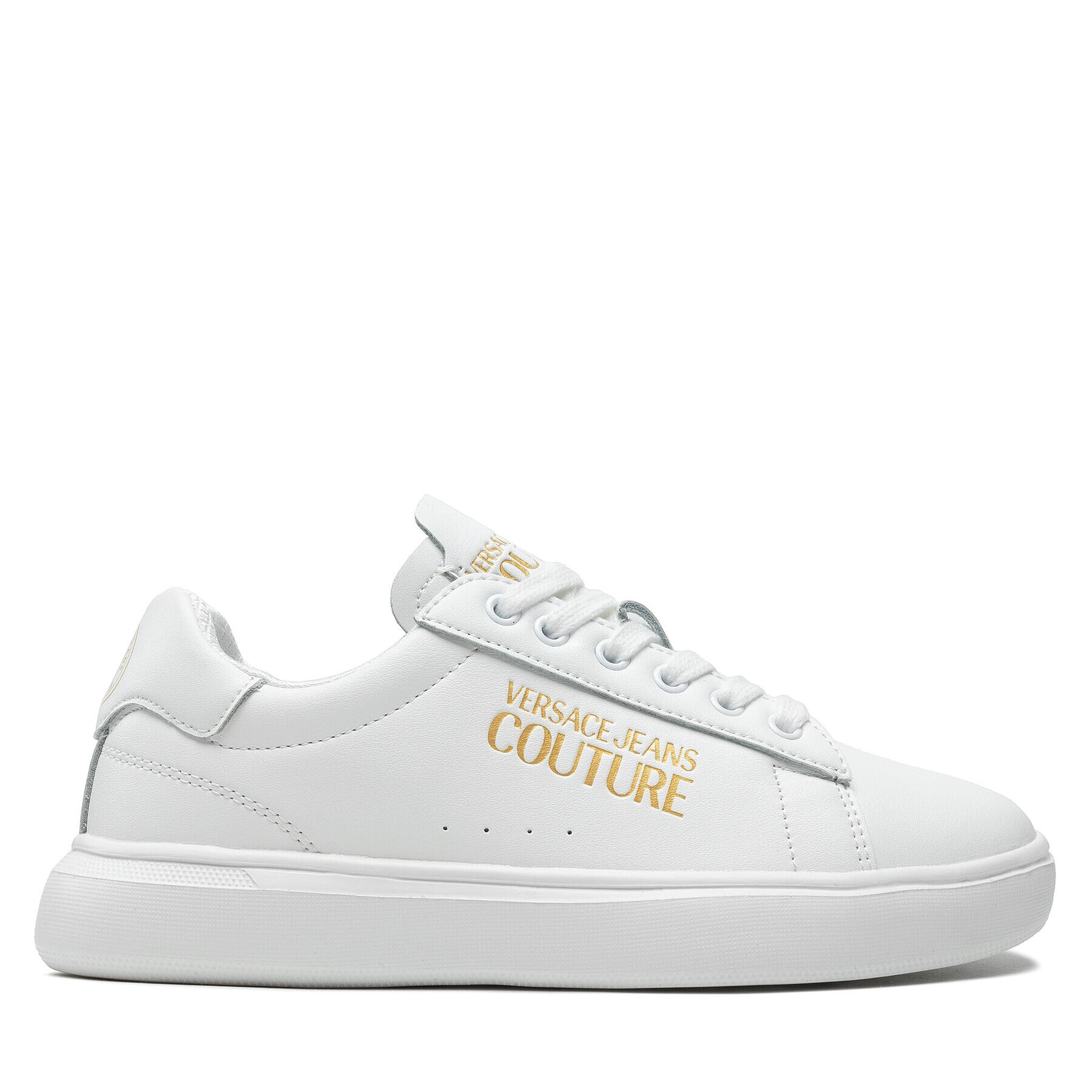 Versace Jeans Couture Sneakers 72VA3SG7 Alb - Pled.ro