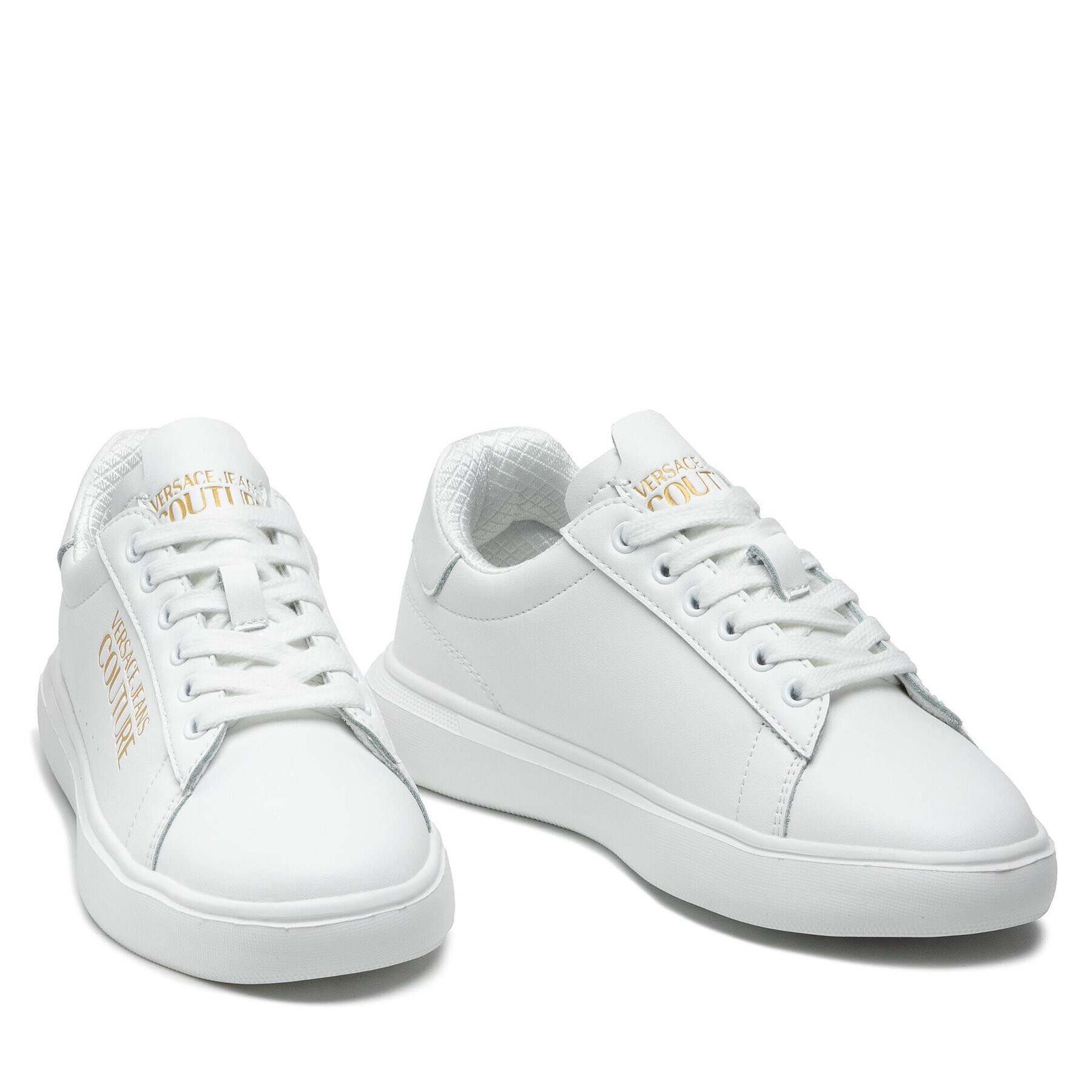 Versace Jeans Couture Sneakers 72VA3SG7 Alb - Pled.ro