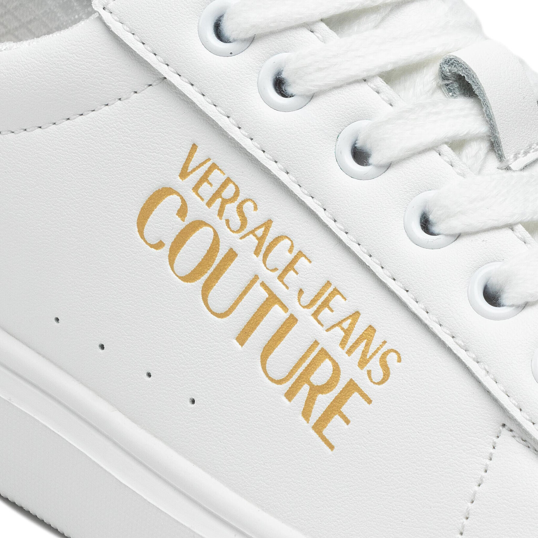 Versace Jeans Couture Sneakers 72VA3SG7 Alb - Pled.ro