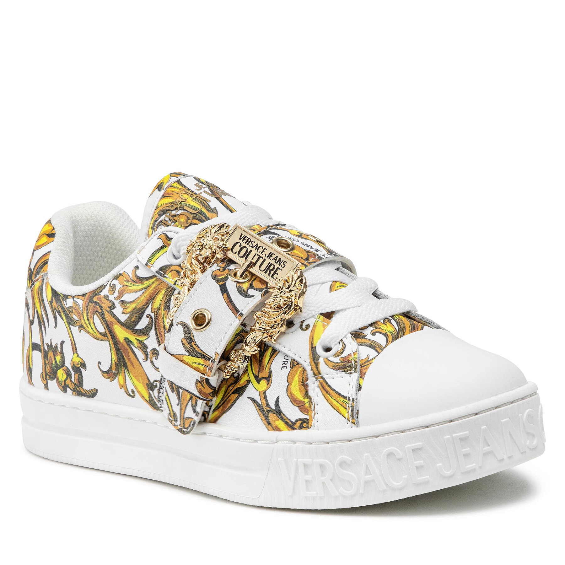 Versace Jeans Couture Sneakers 72VA3SK9 Alb - Pled.ro