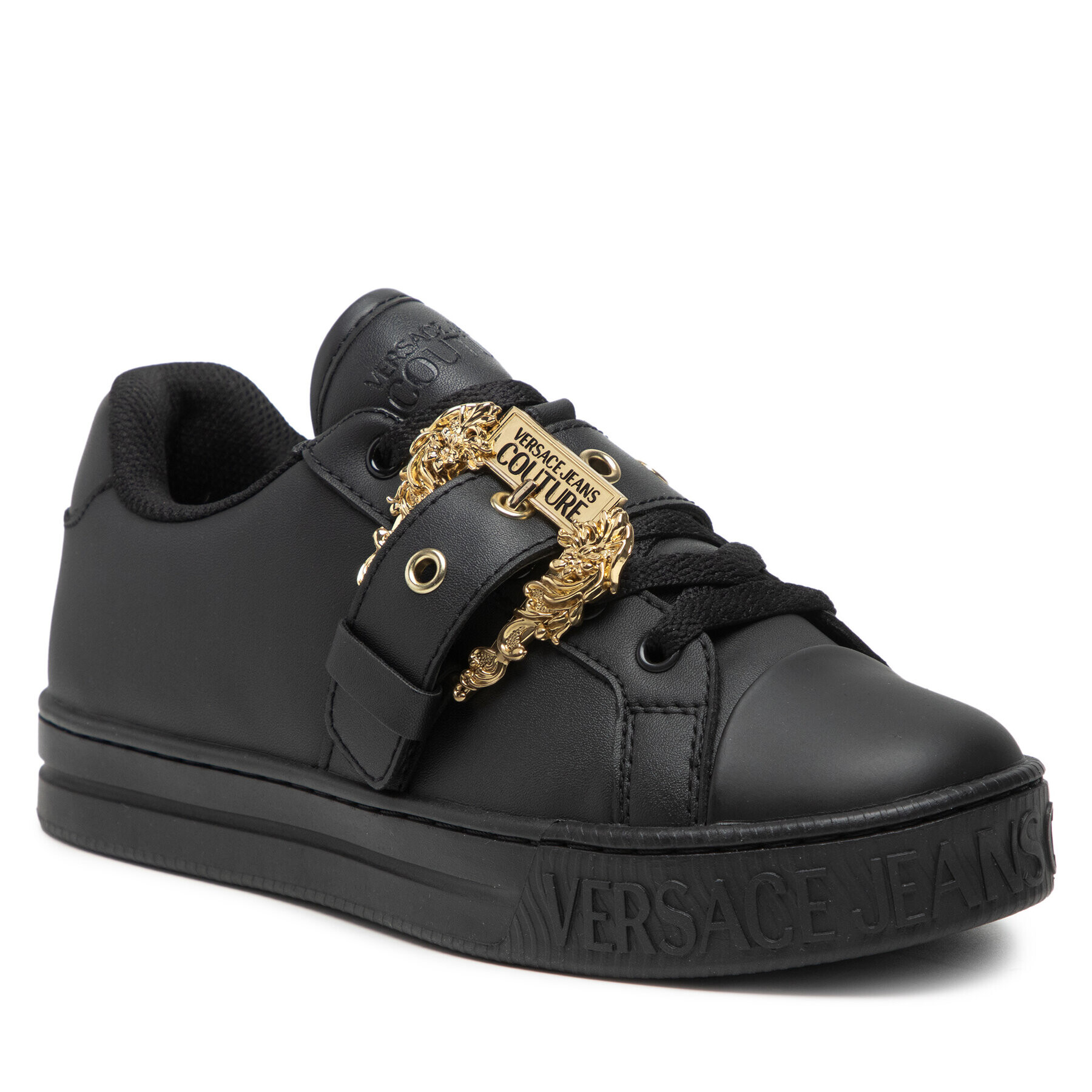 Versace Jeans Couture Sneakers 72VA3SK9 Negru - Pled.ro