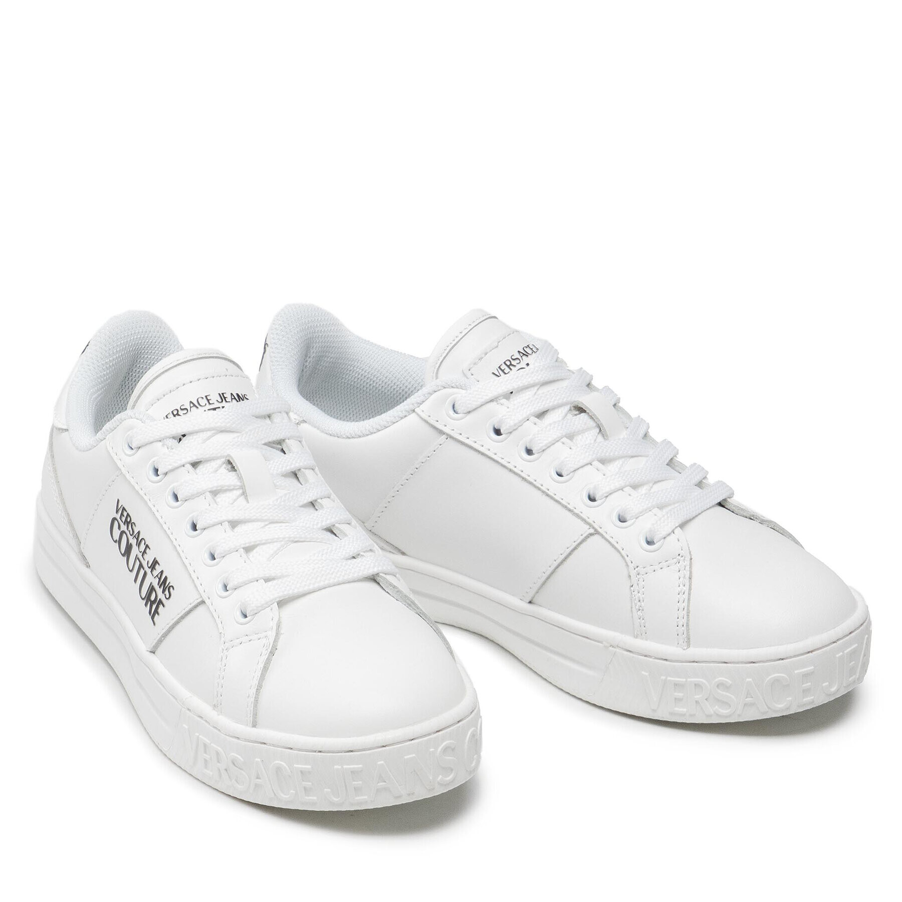 Versace Jeans Couture Sneakers 72VA3SKB Alb - Pled.ro