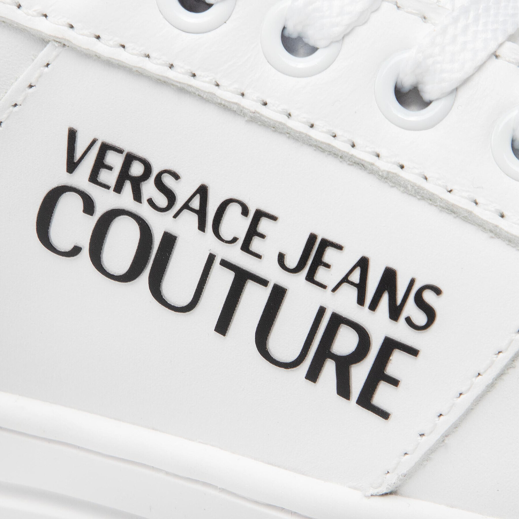 Versace Jeans Couture Sneakers 72VA3SKB Alb - Pled.ro