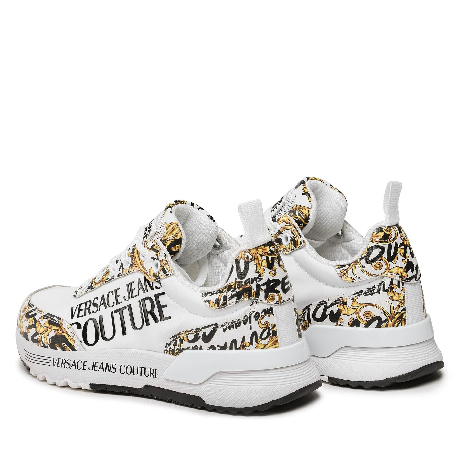 Versace Jeans Couture Sneakers 73VA3SA3 Alb - Pled.ro