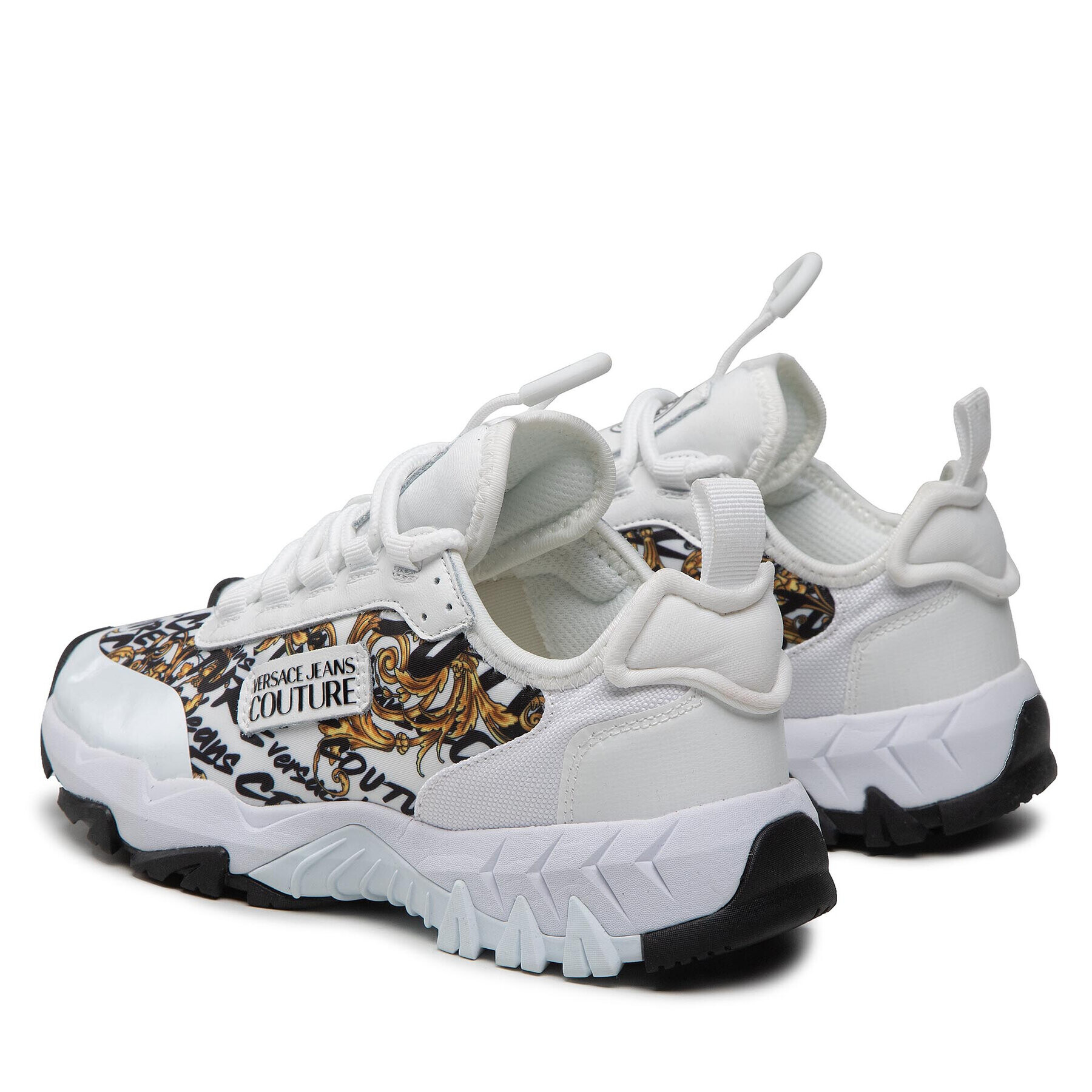 Versace Jeans Couture Sneakers 73VA3SG4 Alb - Pled.ro