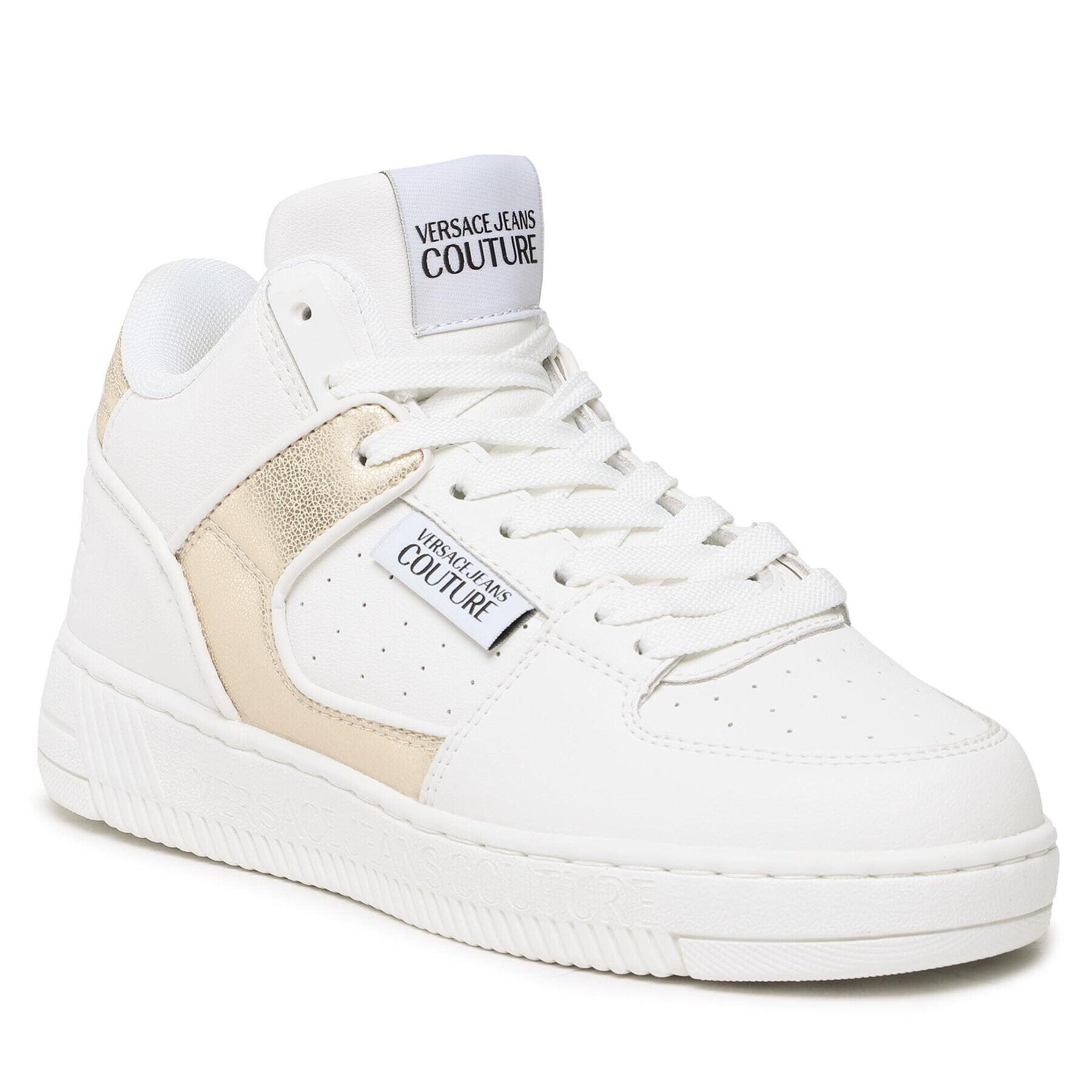 Versace Jeans Couture Sneakers 73VA3SJ1 Alb - Pled.ro