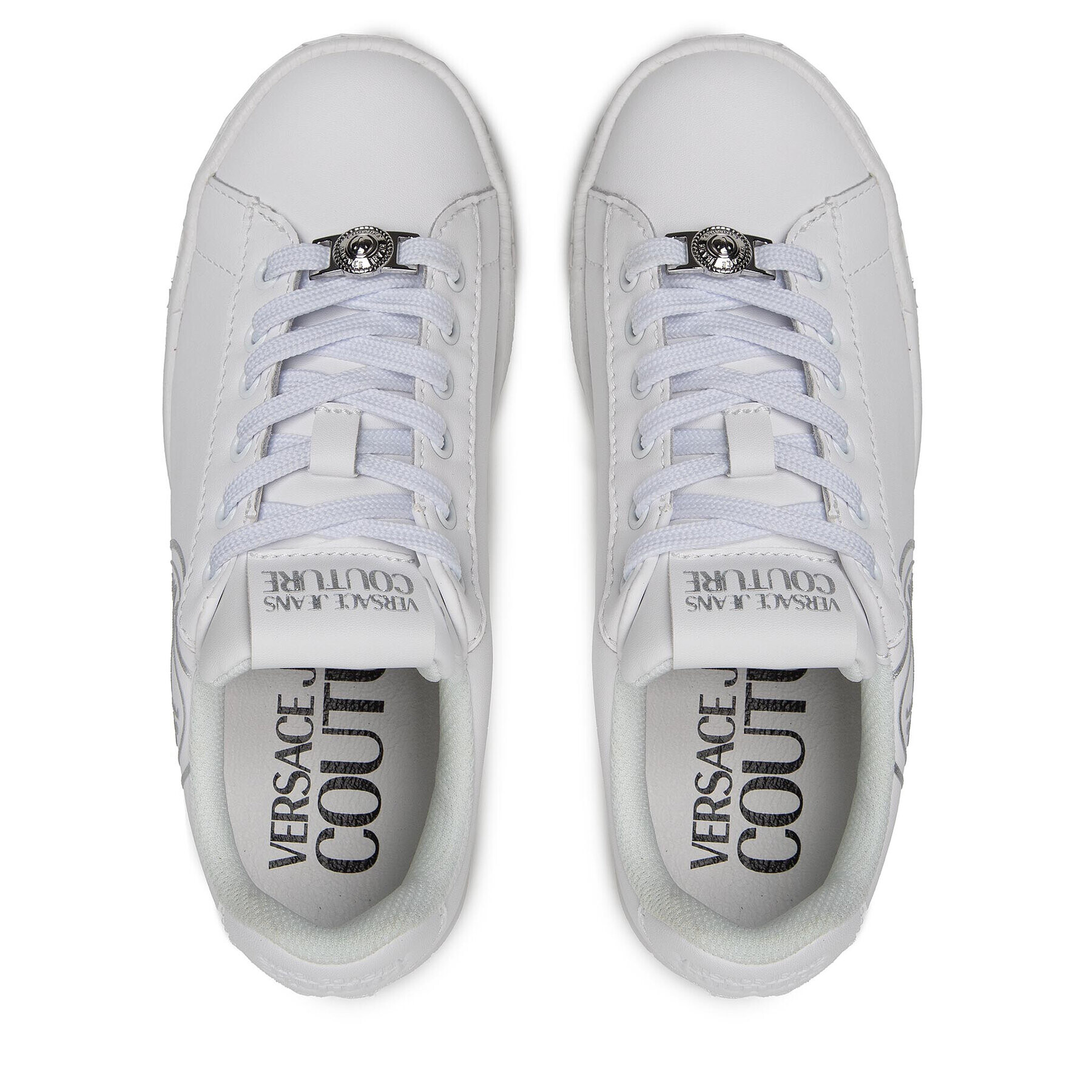 Versace Jeans Couture Sneakers 73VA3SK3 Alb - Pled.ro