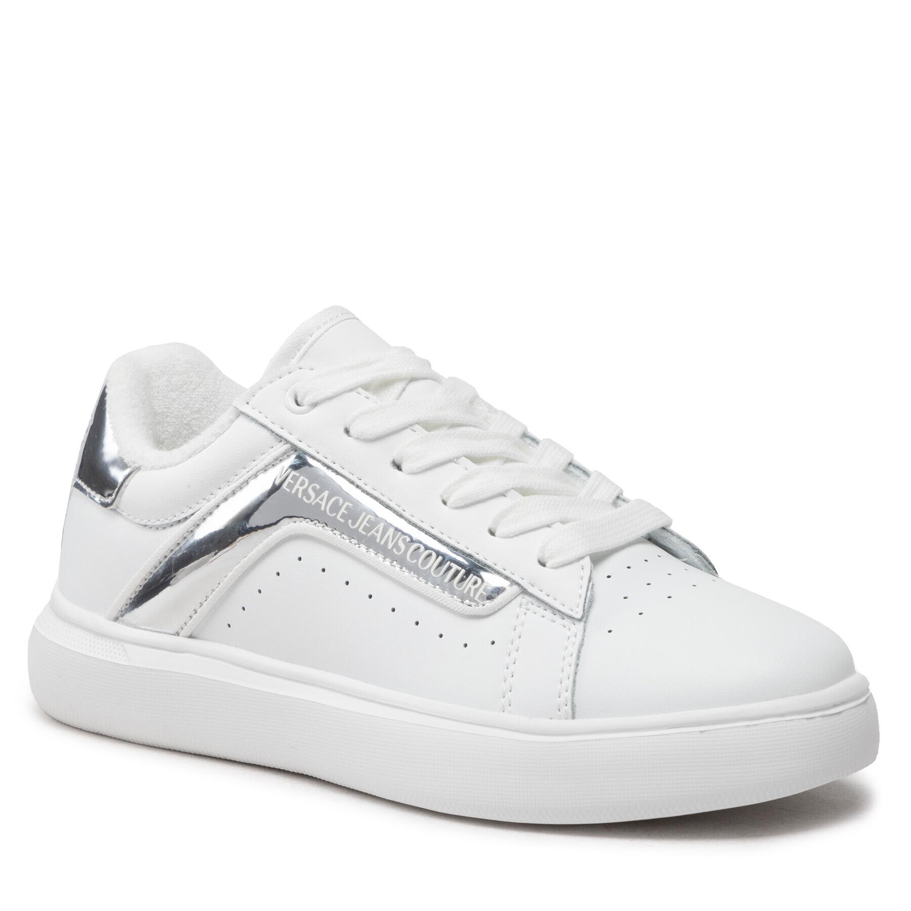 Versace Jeans Couture Sneakers 73VA3SL3 Alb - Pled.ro