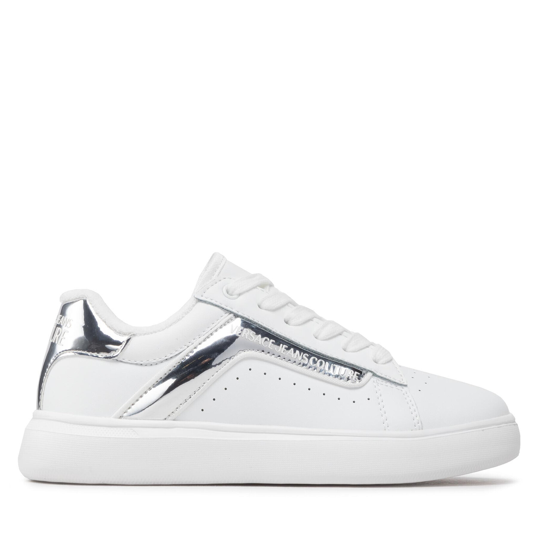 Versace Jeans Couture Sneakers 73VA3SL3 Alb - Pled.ro