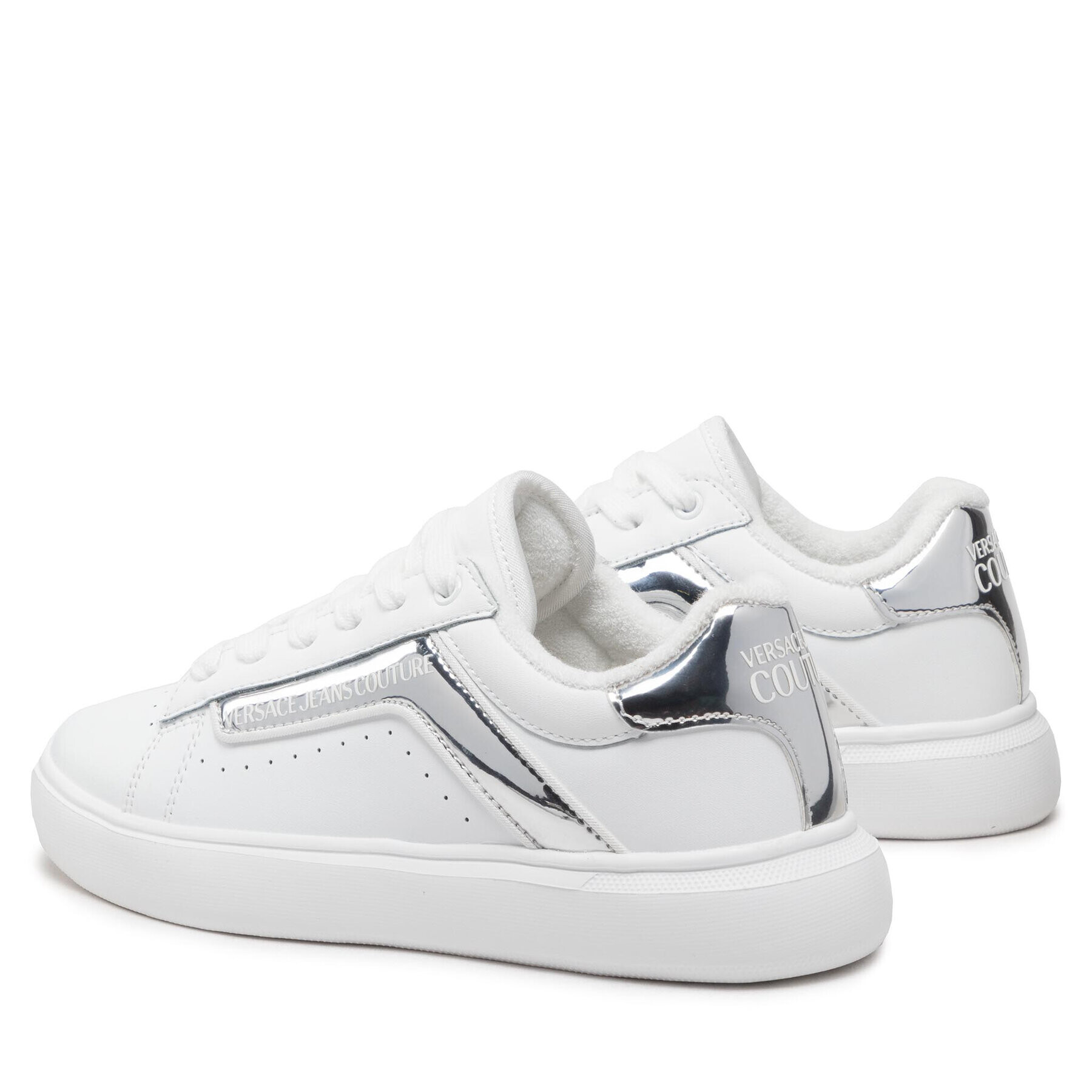 Versace Jeans Couture Sneakers 73VA3SL3 Alb - Pled.ro