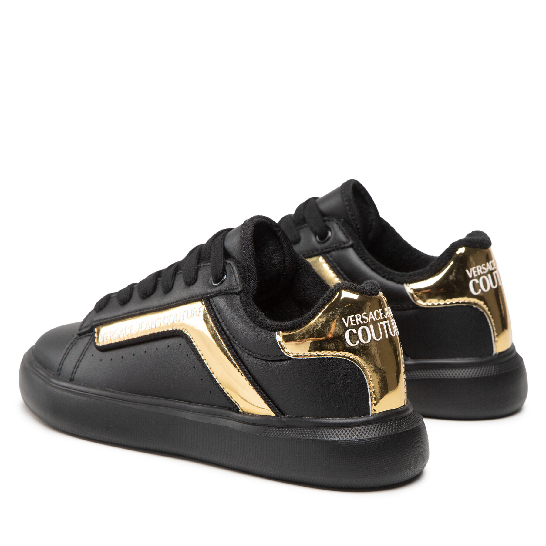 Versace Jeans Couture Sneakers 73VA3SL3 Negru - Pled.ro