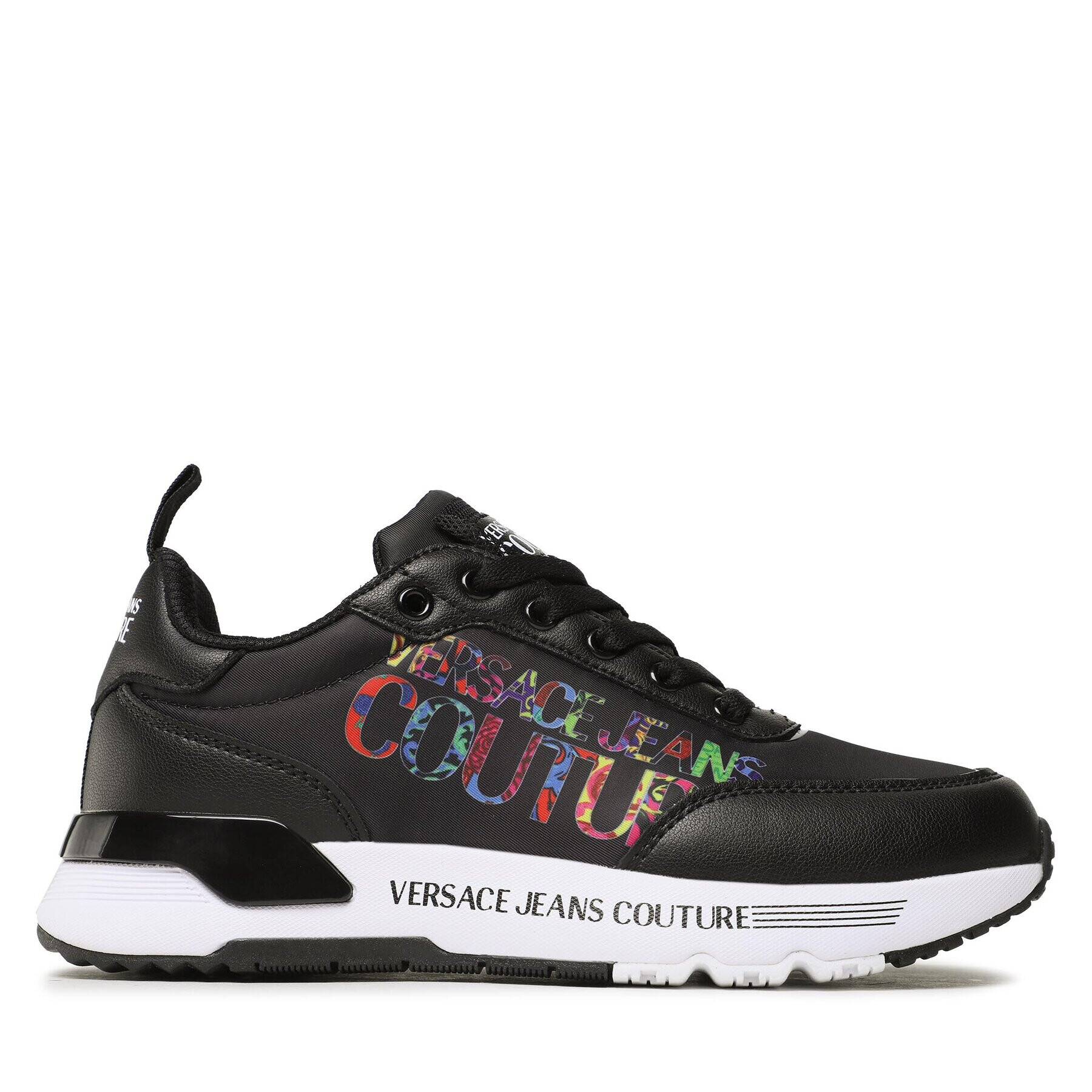 Versace Jeans Couture Sneakers 74VA3SA3 Negru - Pled.ro