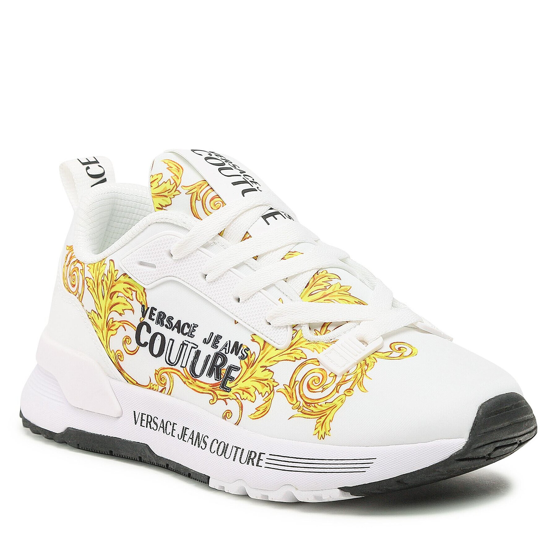 Versace Jeans Couture Sneakers 74VA3SAA Alb - Pled.ro