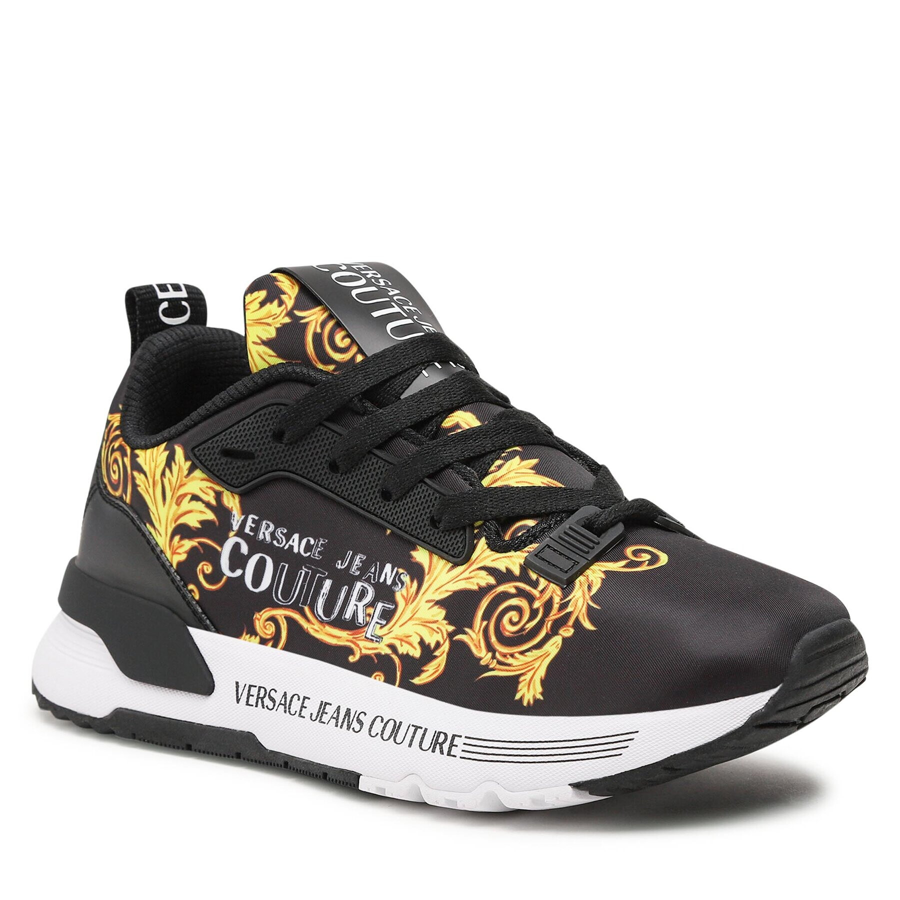 Versace Jeans Couture Sneakers 74VA3SAA Negru - Pled.ro