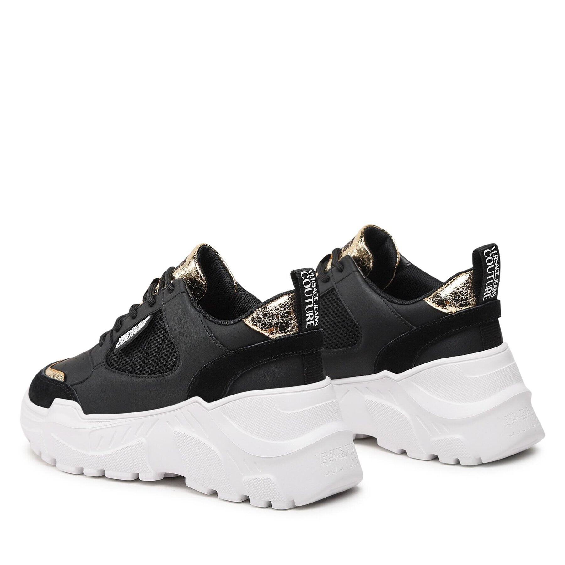 Versace Jeans Couture Sneakers 74VA3SC2 Negru - Pled.ro