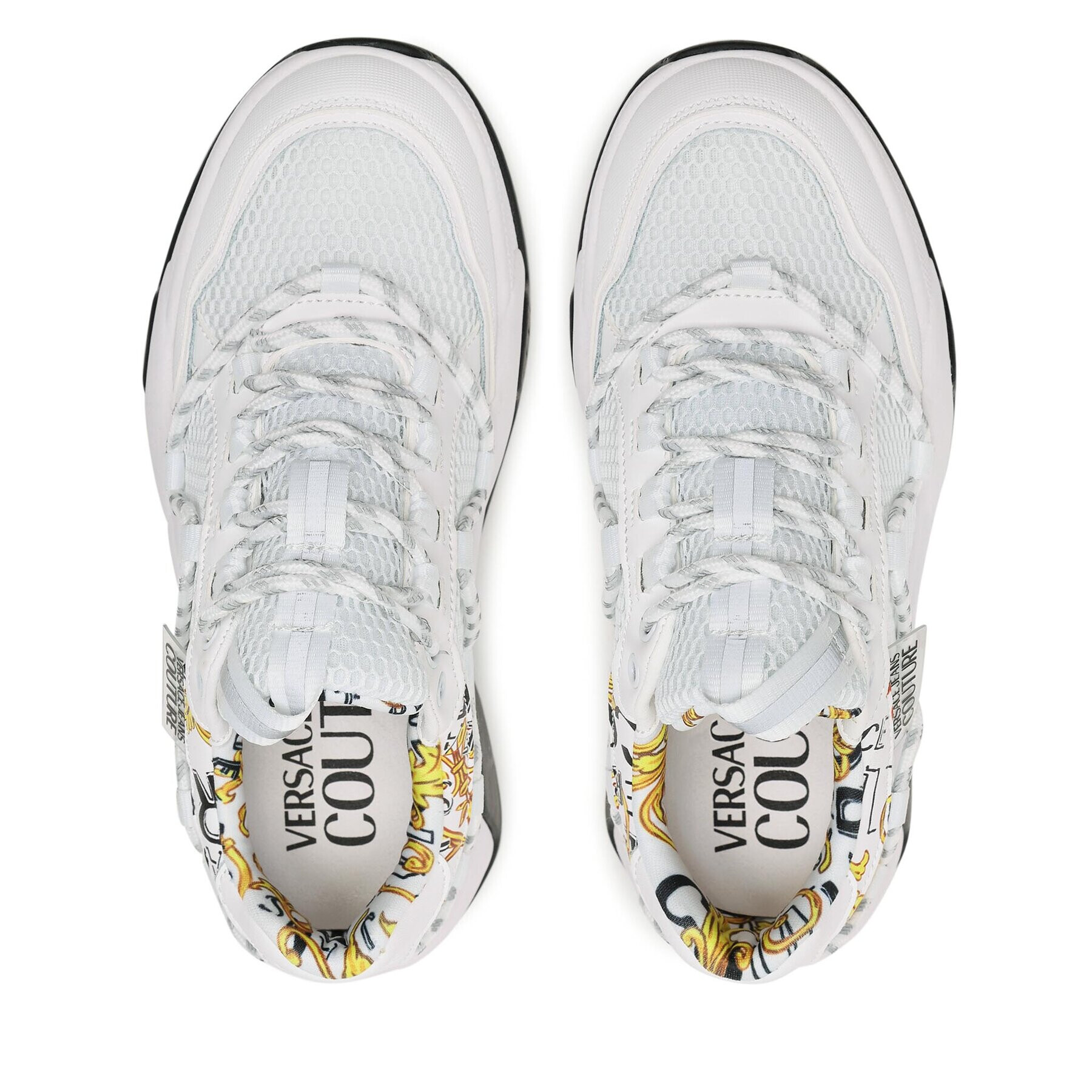 Versace Jeans Couture Sneakers 74VA3SF1 Alb - Pled.ro