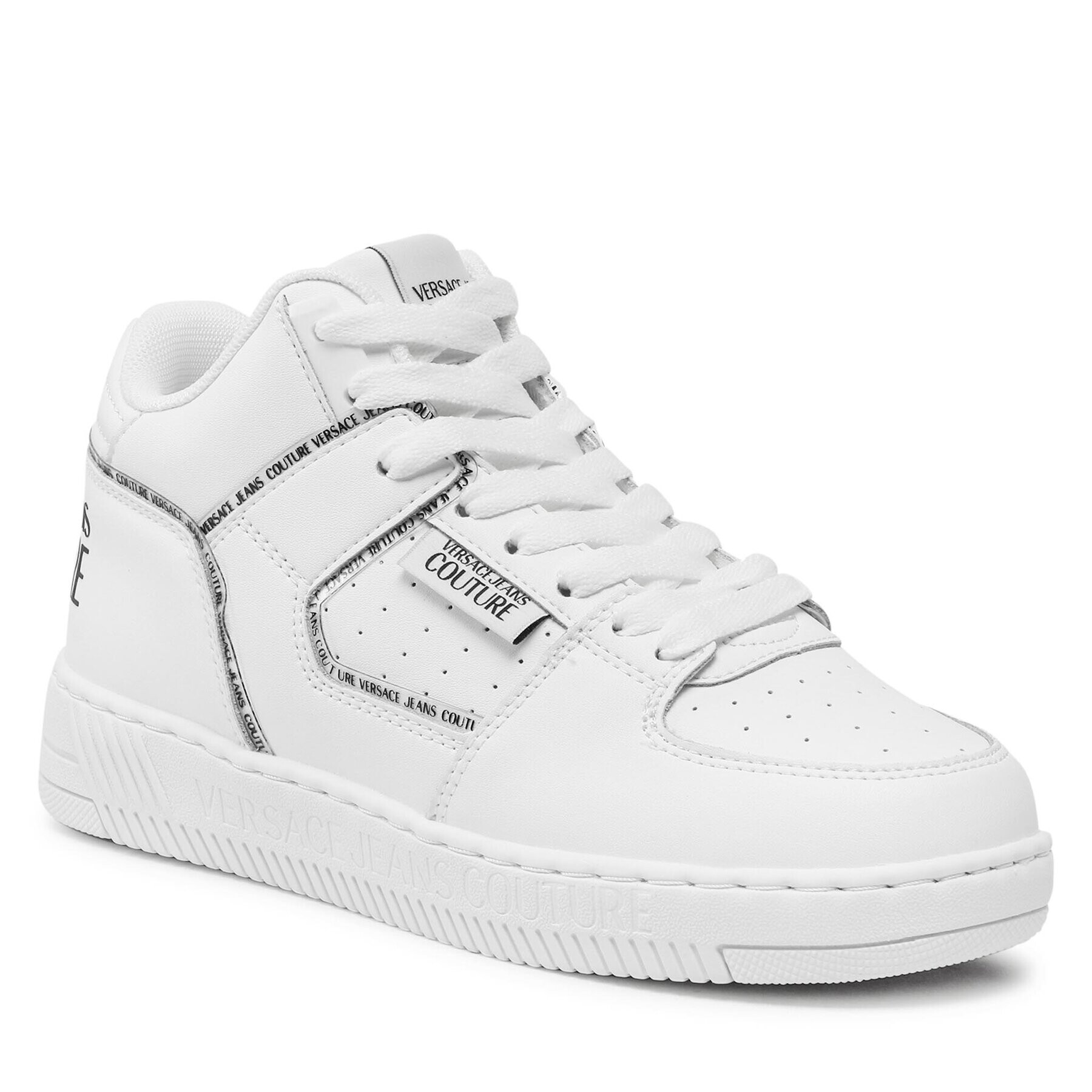 Versace Jeans Couture Sneakers 74VA3SJ1 Alb - Pled.ro