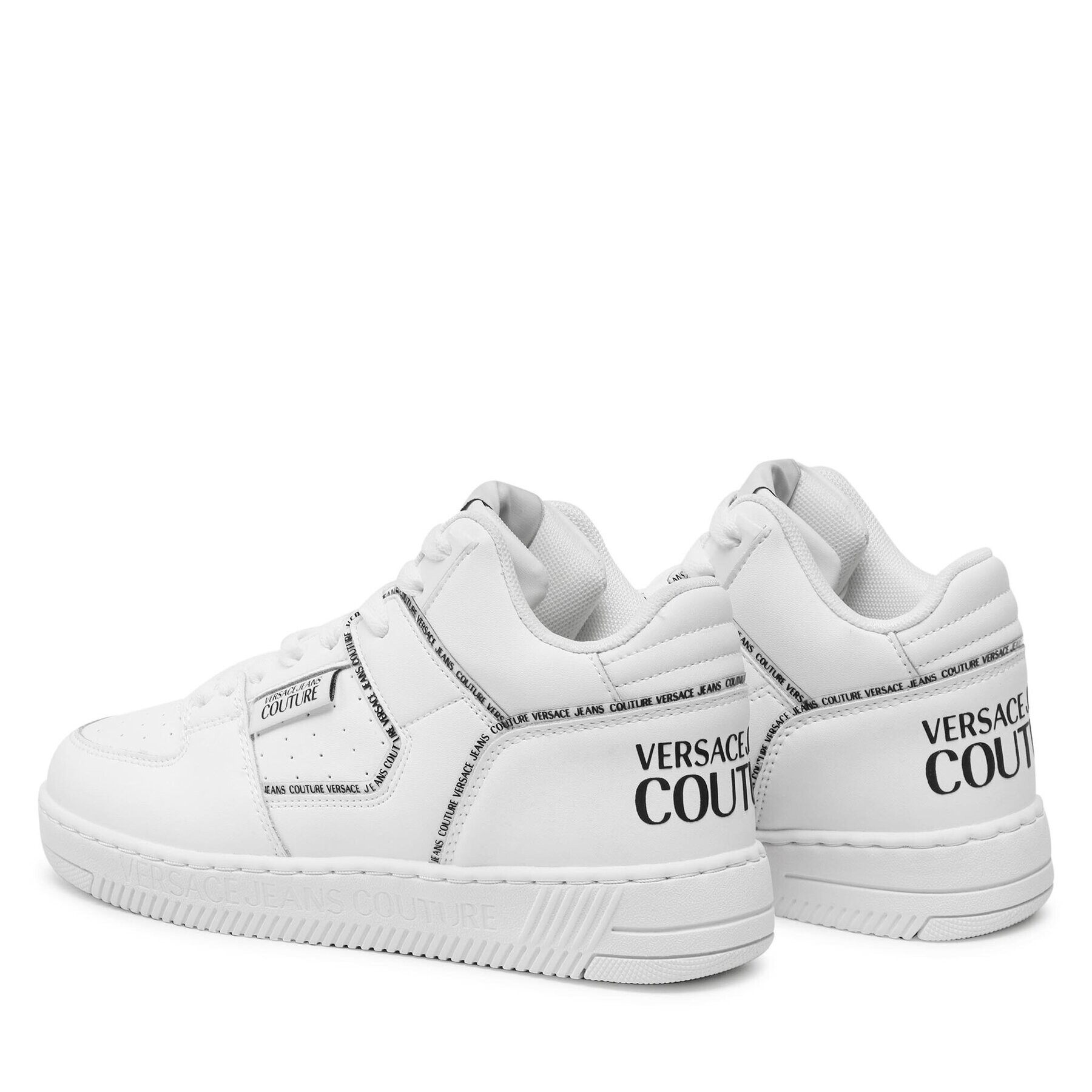 Versace Jeans Couture Sneakers 74VA3SJ1 Alb - Pled.ro