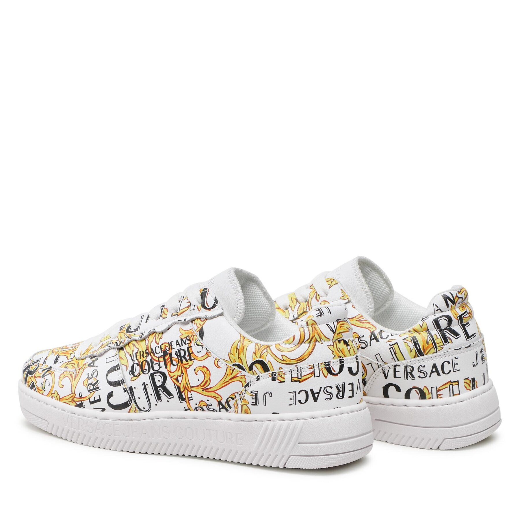 Versace Jeans Couture Sneakers 74VA3SJ3 Alb - Pled.ro