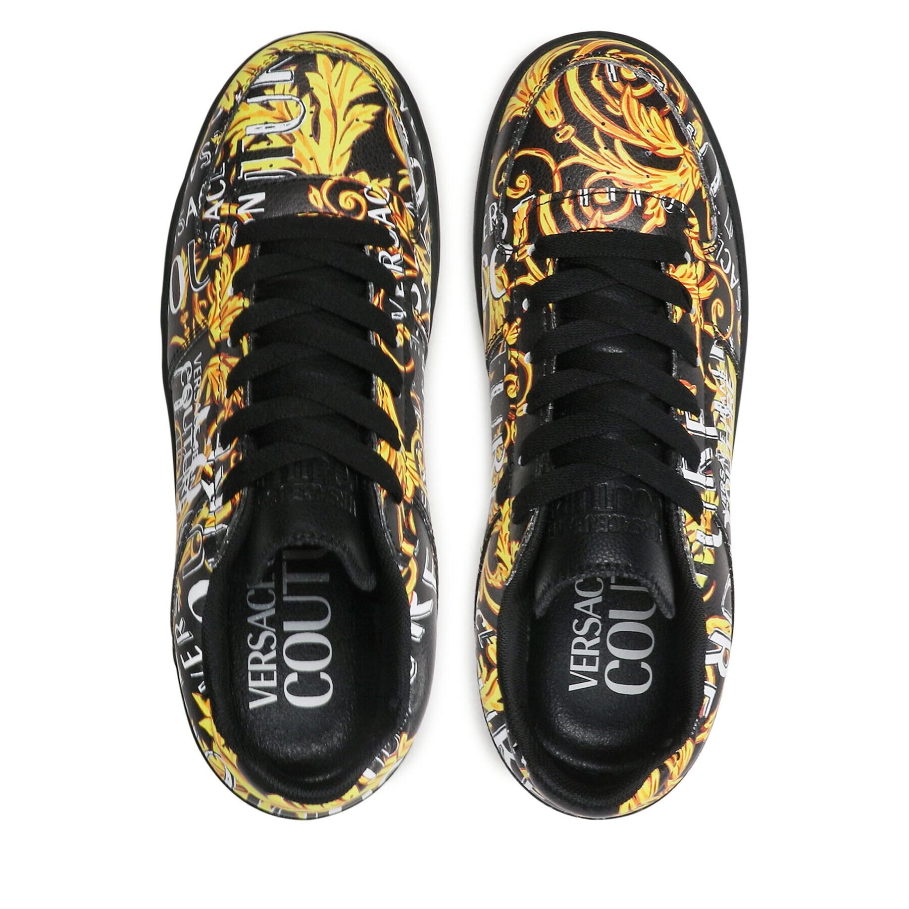 Versace Jeans Couture Sneakers 74VA3SJ3 Galben - Pled.ro