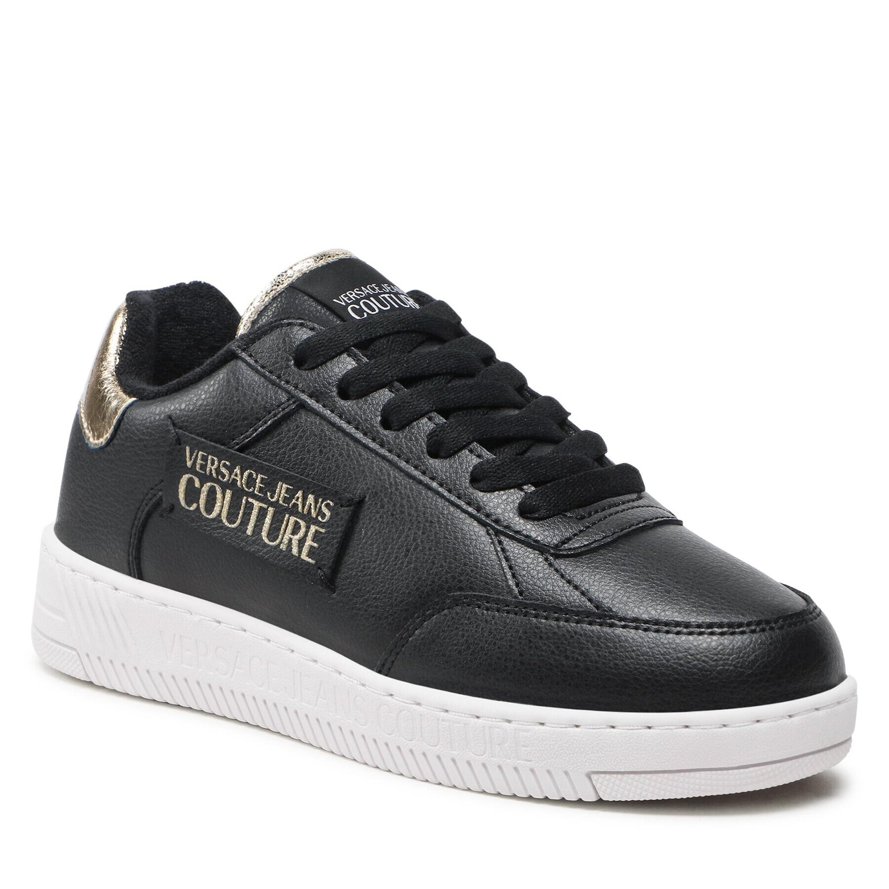 Versace Jeans Couture Sneakers 74VA3SJ5 Negru - Pled.ro