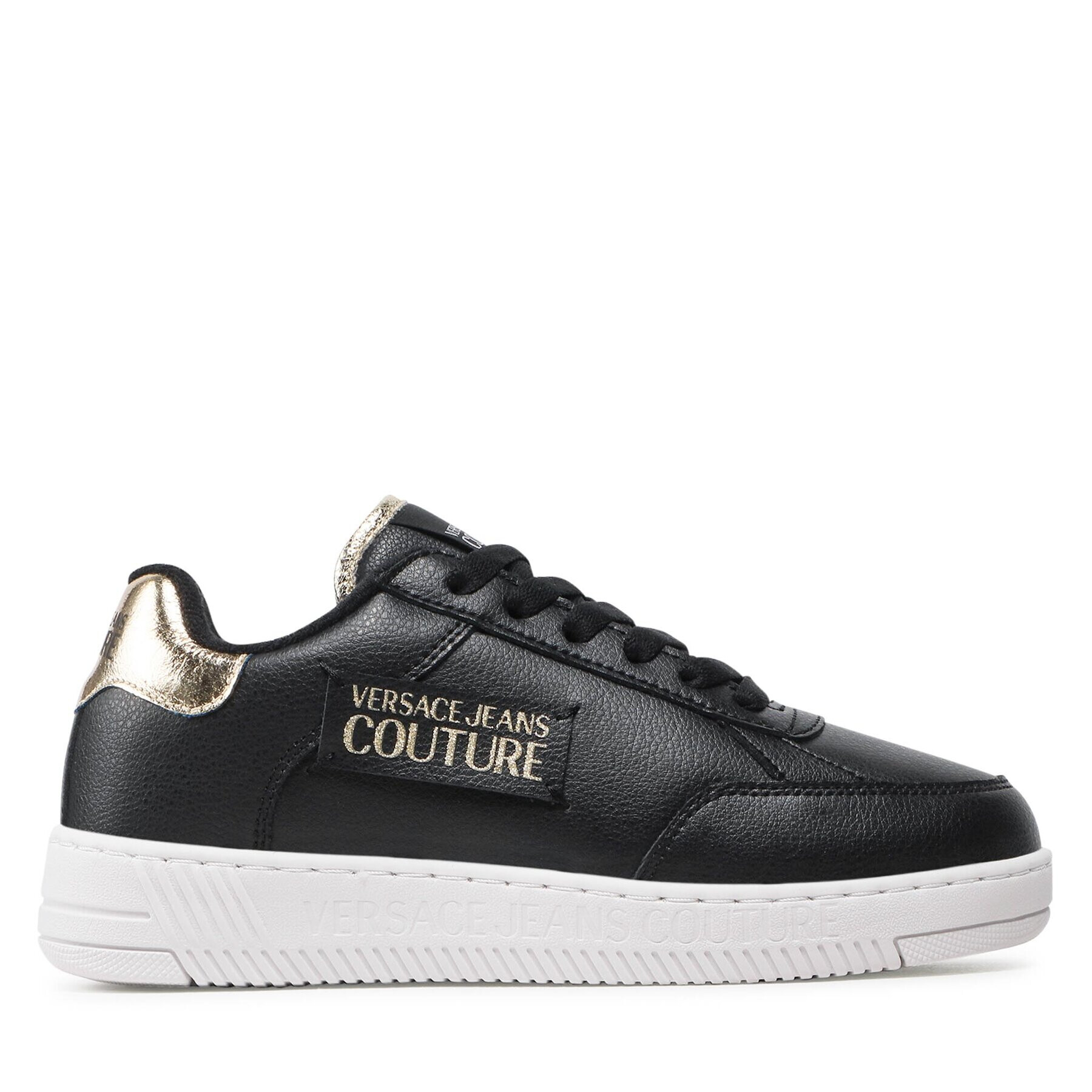 Versace Jeans Couture Sneakers 74VA3SJ5 Negru - Pled.ro