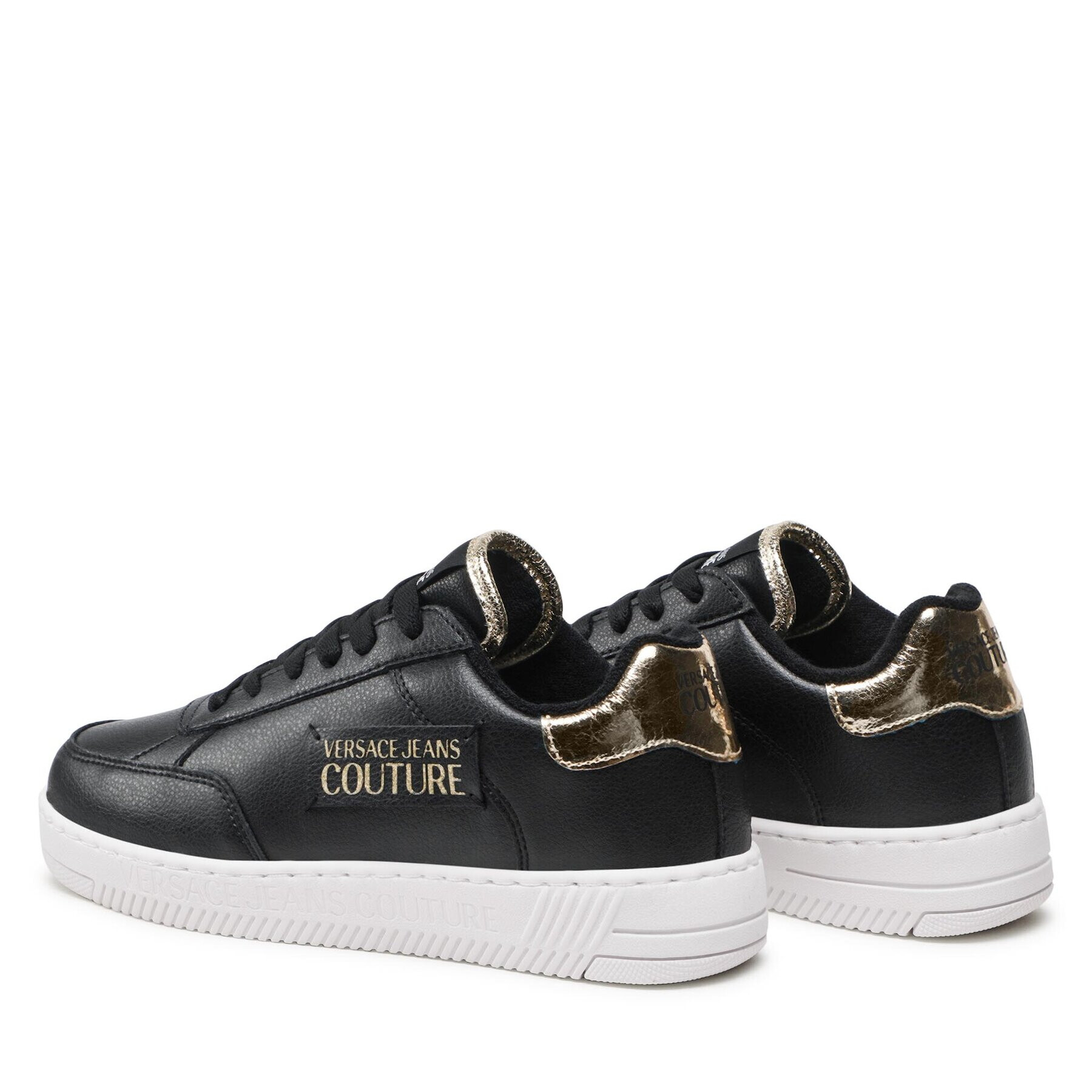 Versace Jeans Couture Sneakers 74VA3SJ5 Negru - Pled.ro