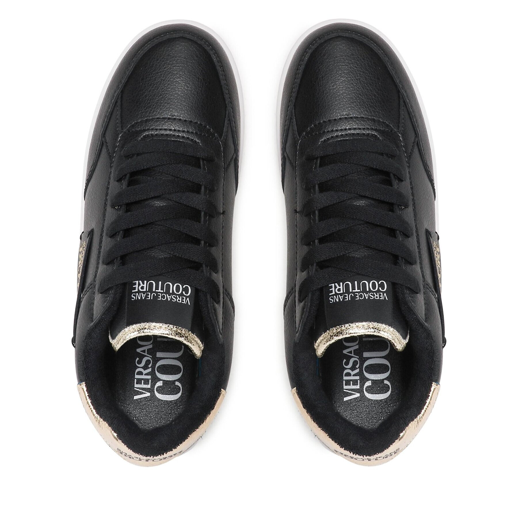 Versace Jeans Couture Sneakers 74VA3SJ5 Negru - Pled.ro