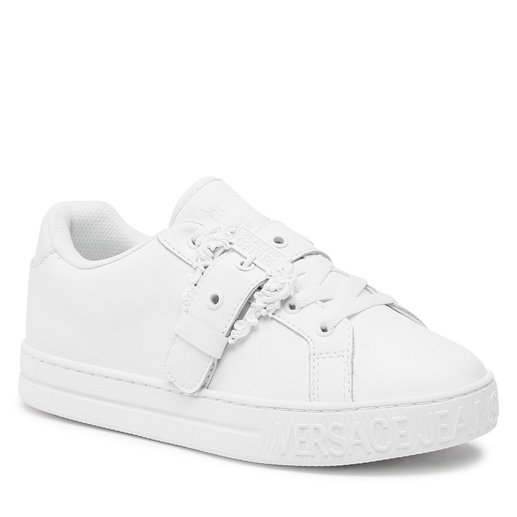 Versace Jeans Couture Sneakers 74VA3SK9 Alb - Pled.ro