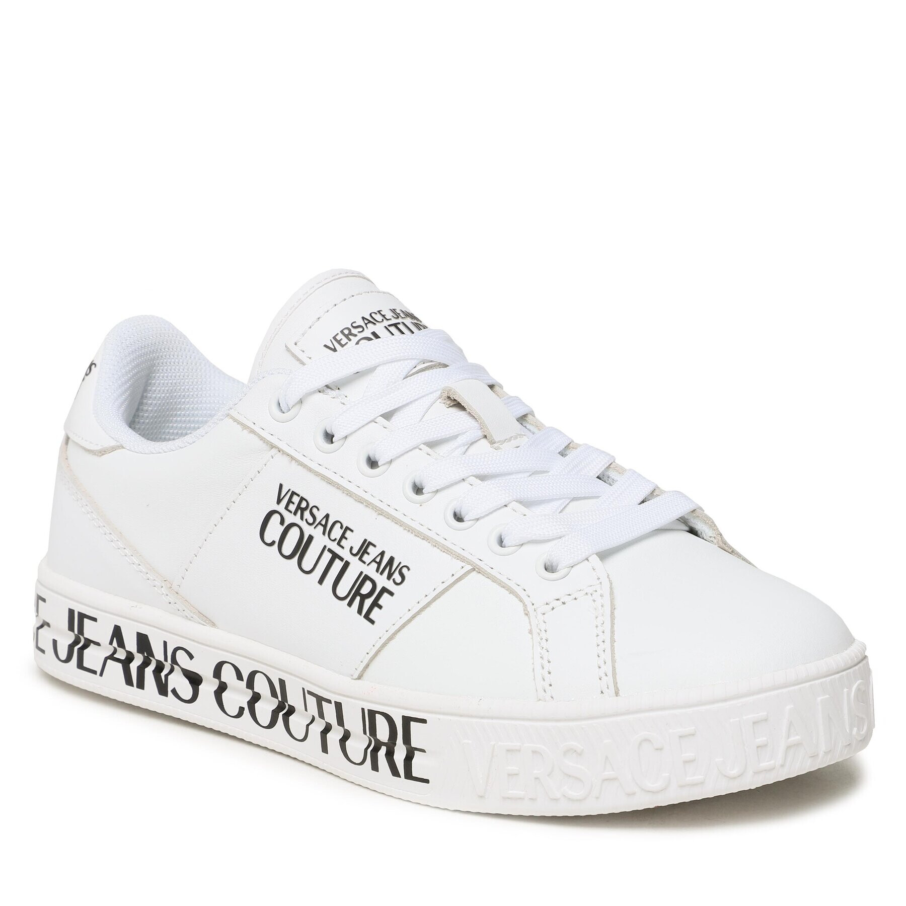 Versace Jeans Couture Sneakers 74VA3SKB Alb - Pled.ro